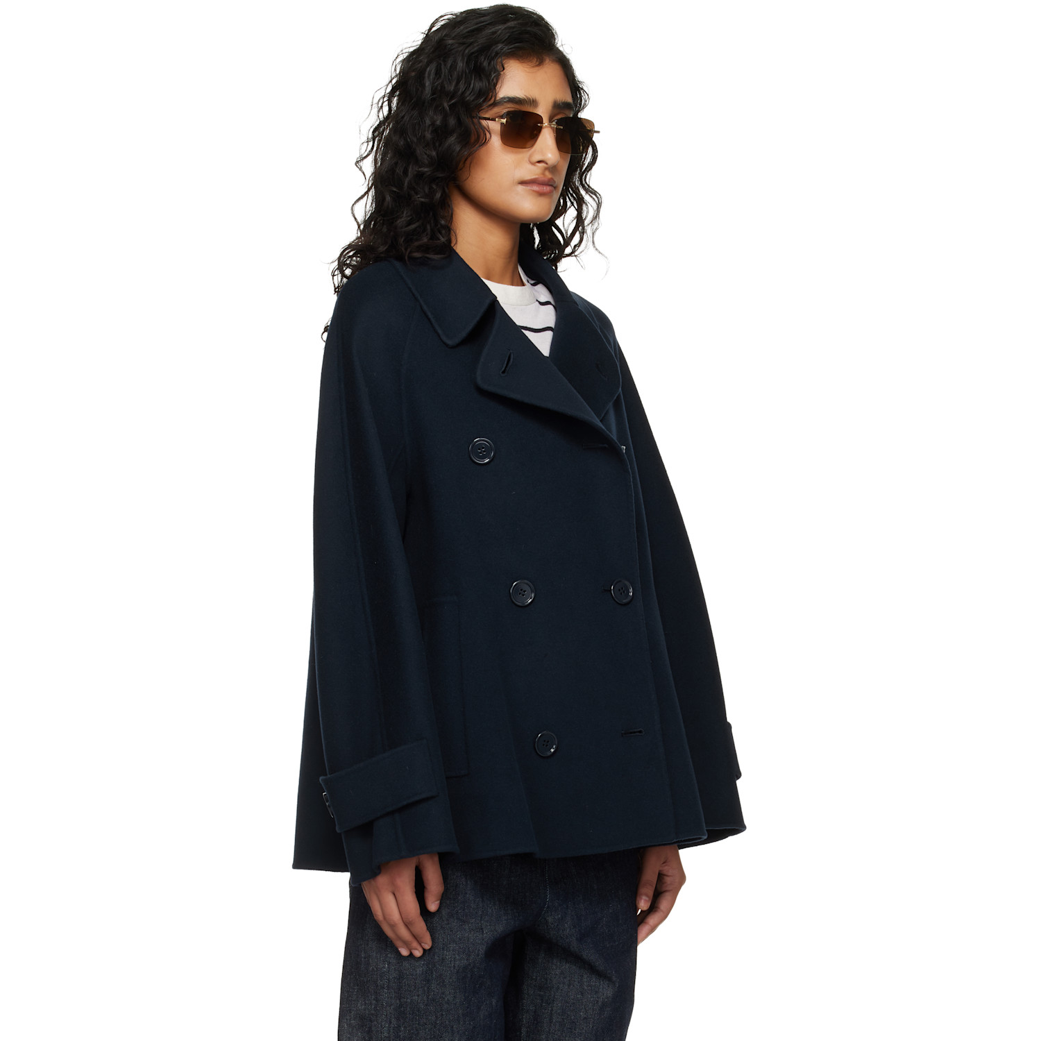  Max Mara Navy Louise Jacket 