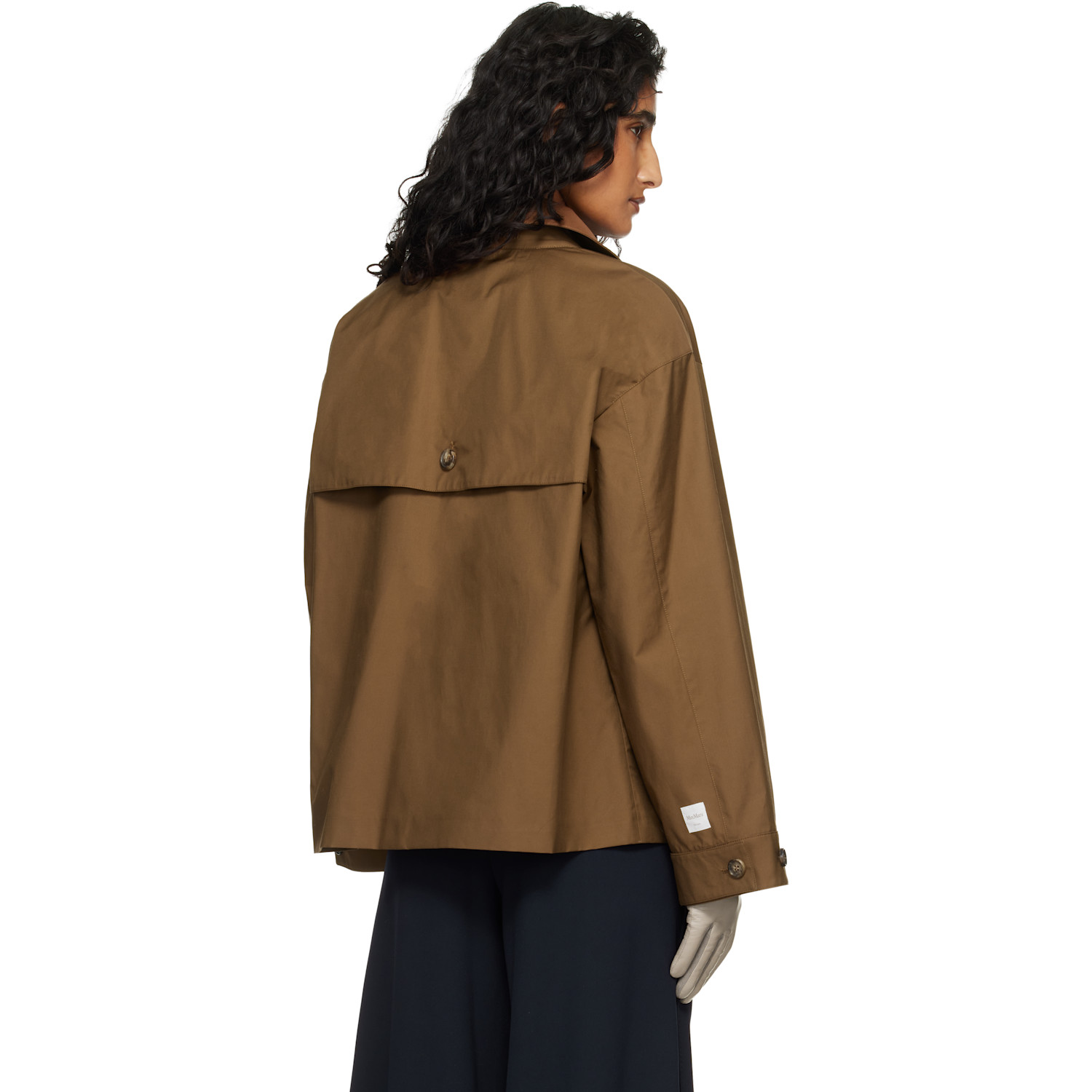  Max Mara Tan Bouquet Jacket 