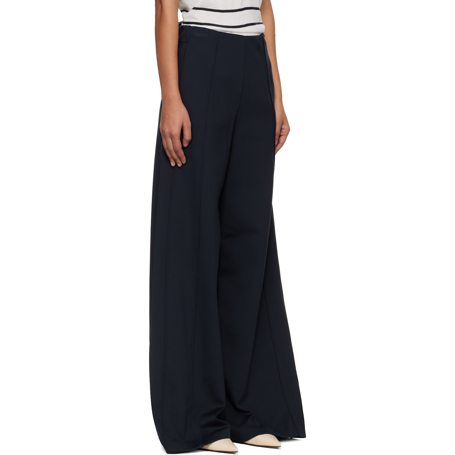 Max Mara Navy Nigella Trousers 