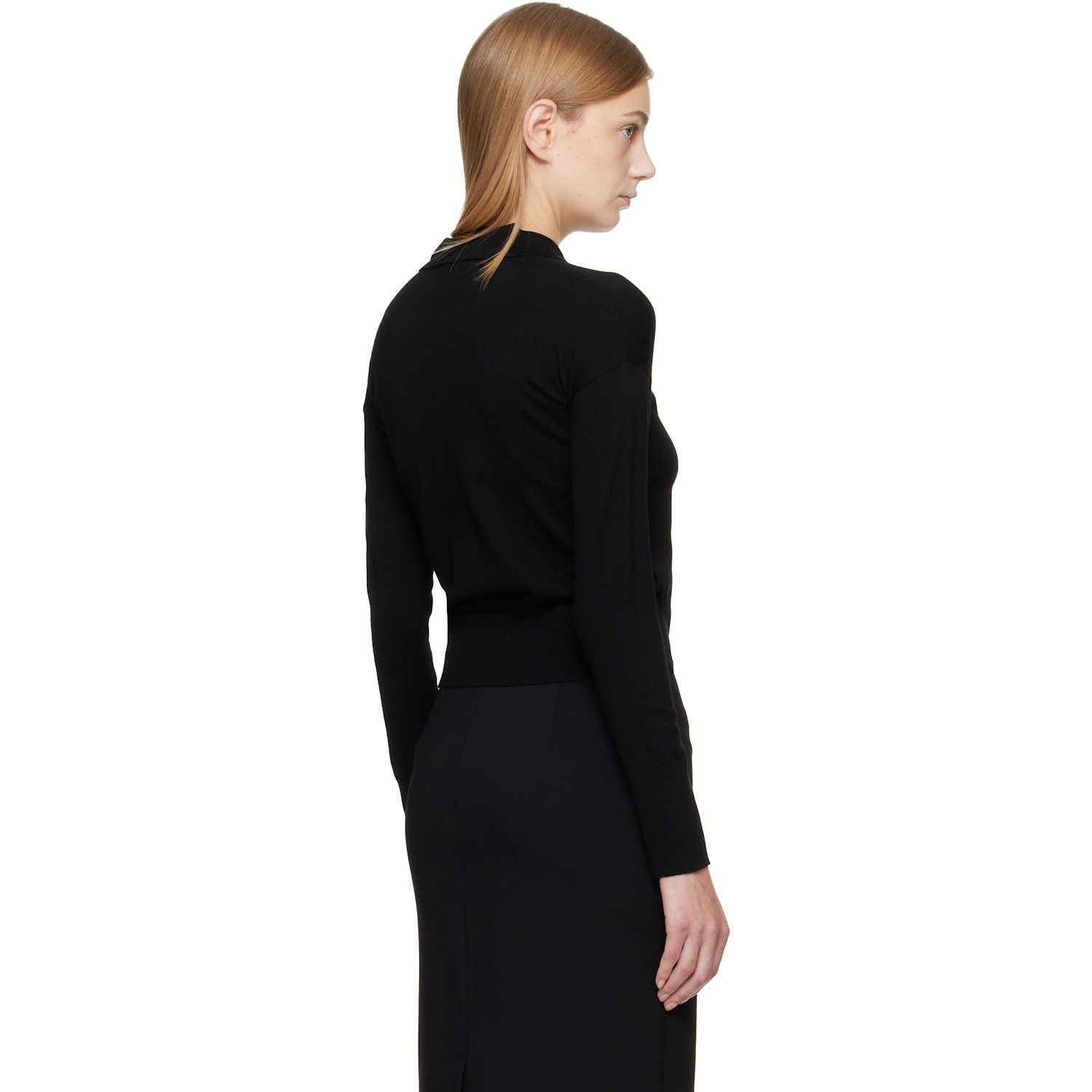  Max Mara Black Mxmmedeola Cardigan 