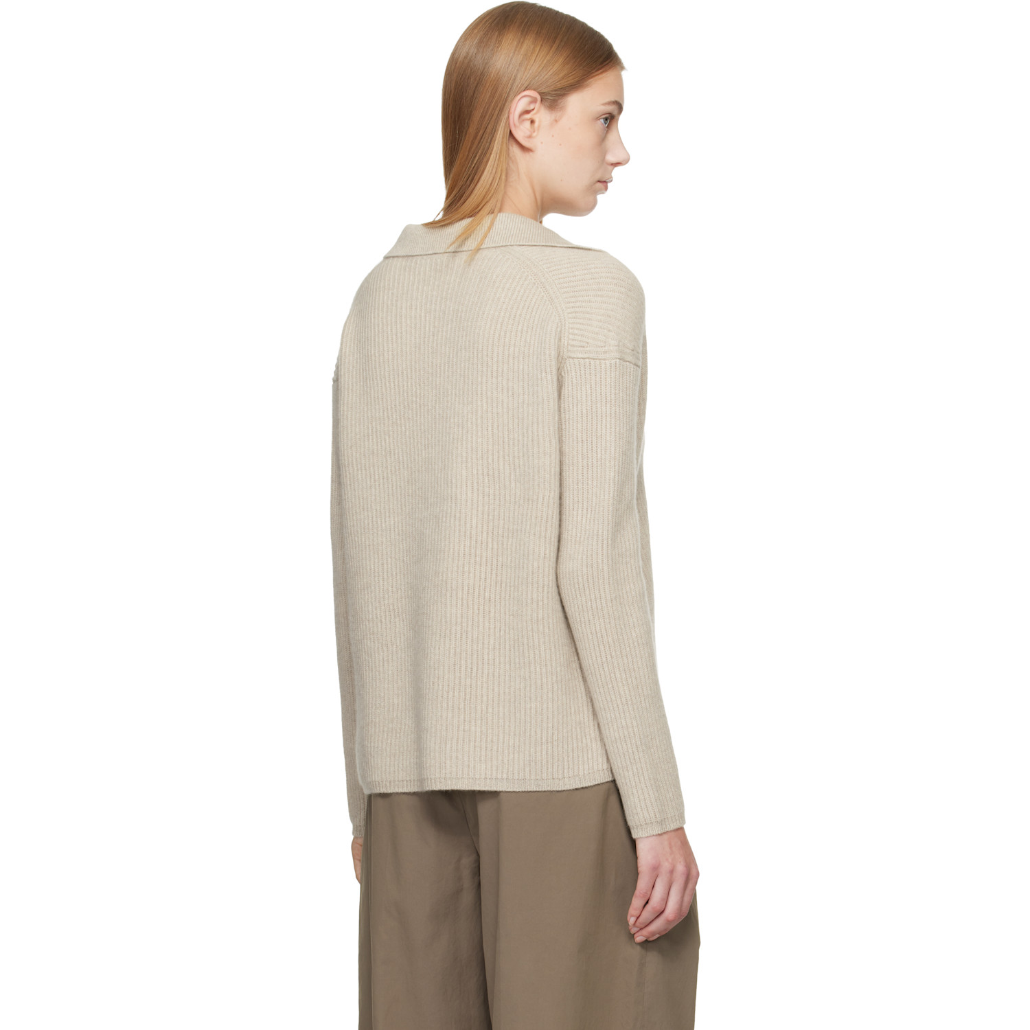  Max Mara Beige Mxmgomma Polo 
