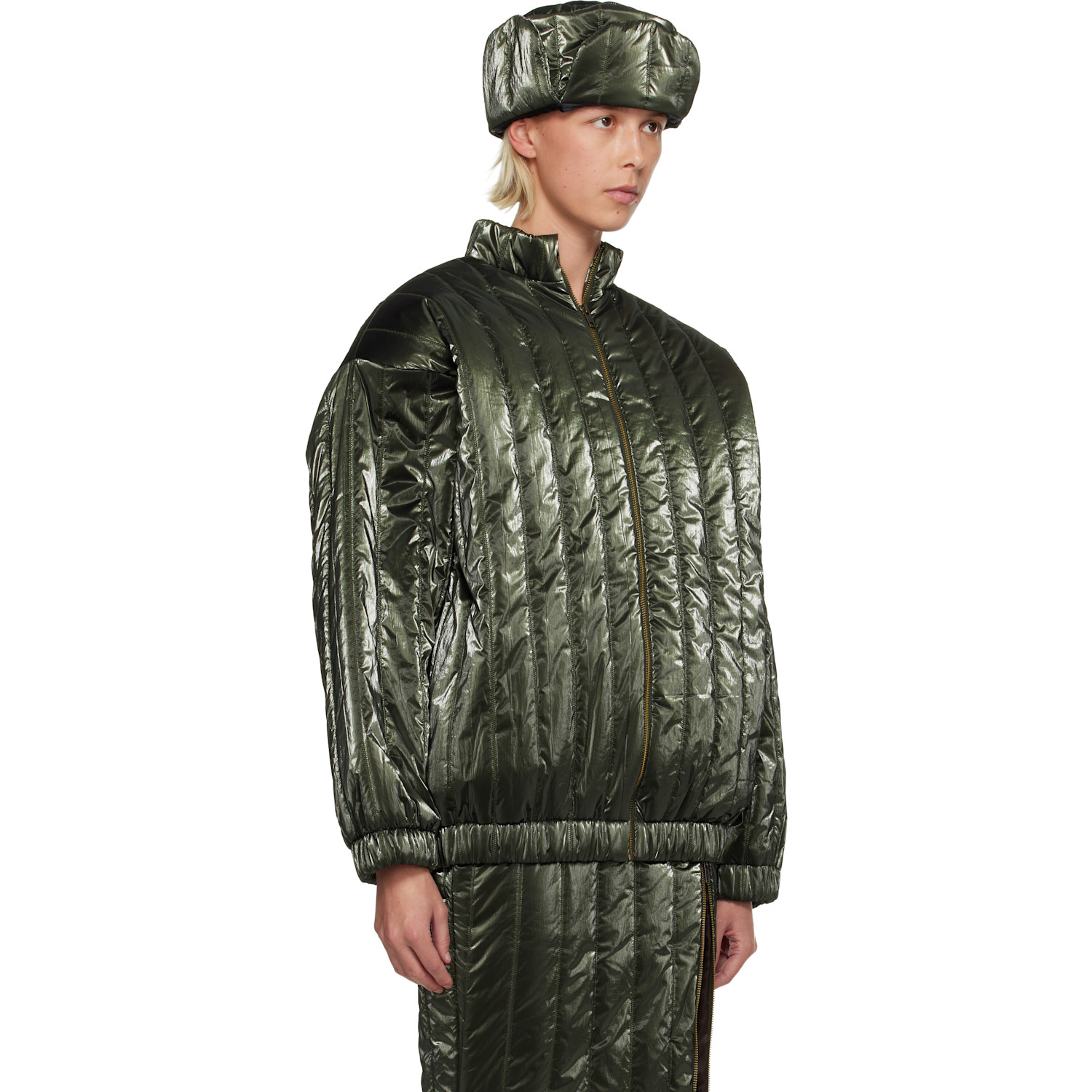  Nicklas Skovgaard Ssense Exclusive Green Cecilia Jacket 