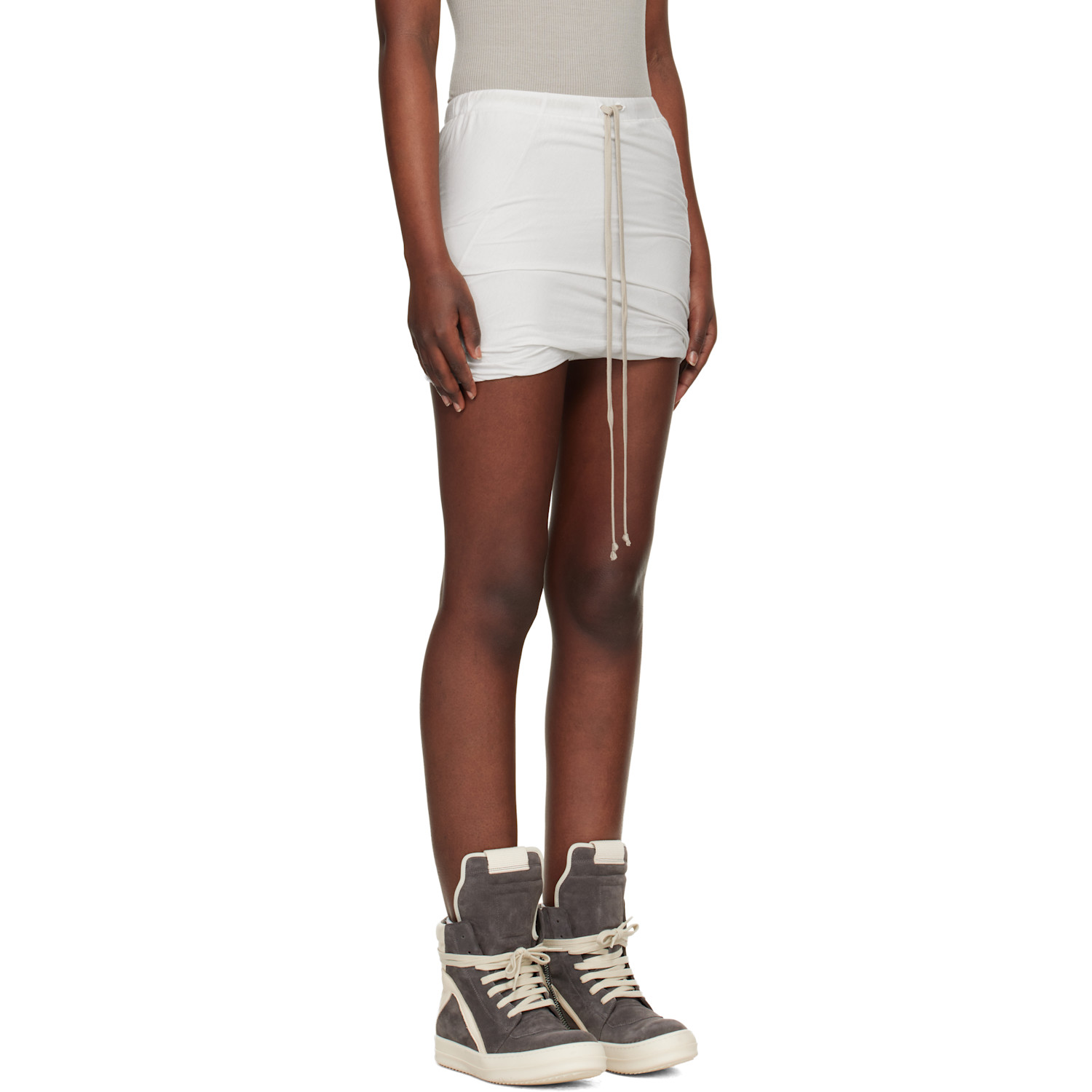  Rick Owens Drkshdw Off-white Temple Buds Shorts 