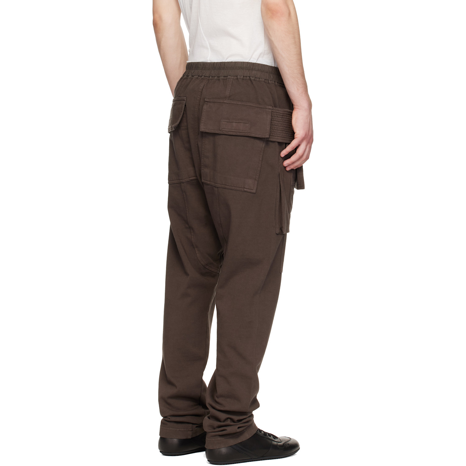 Rick Owens Drkshdw Gray Temple Creatch Cargo Pants 
