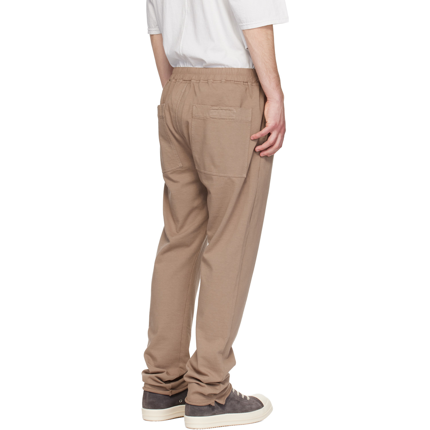  Rick Owens Drkshdw Taupe Temple Berlin Drawstring Sweatpants 