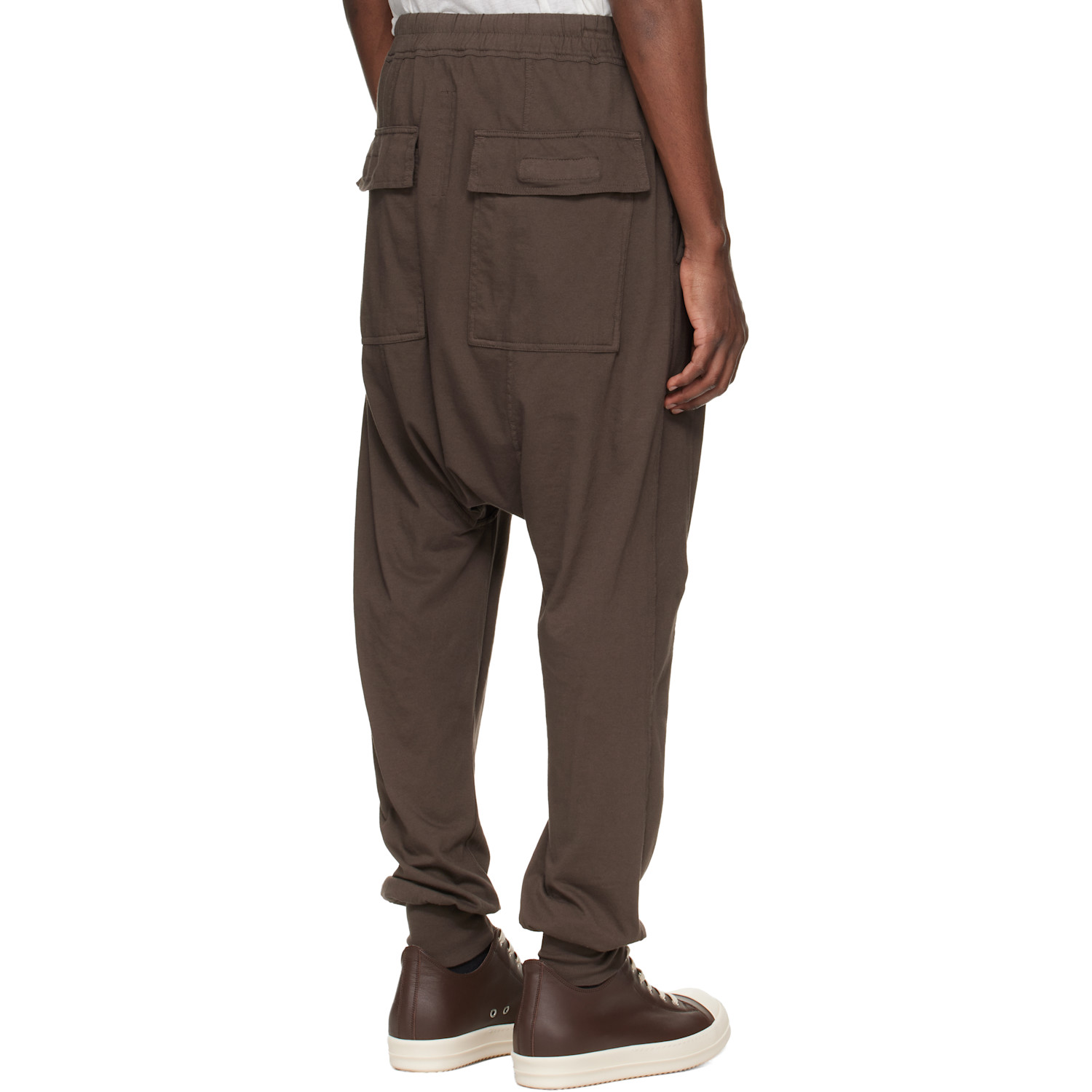  Rick Owens Drkshdw Gray Temple Drawstring Sweatpants 