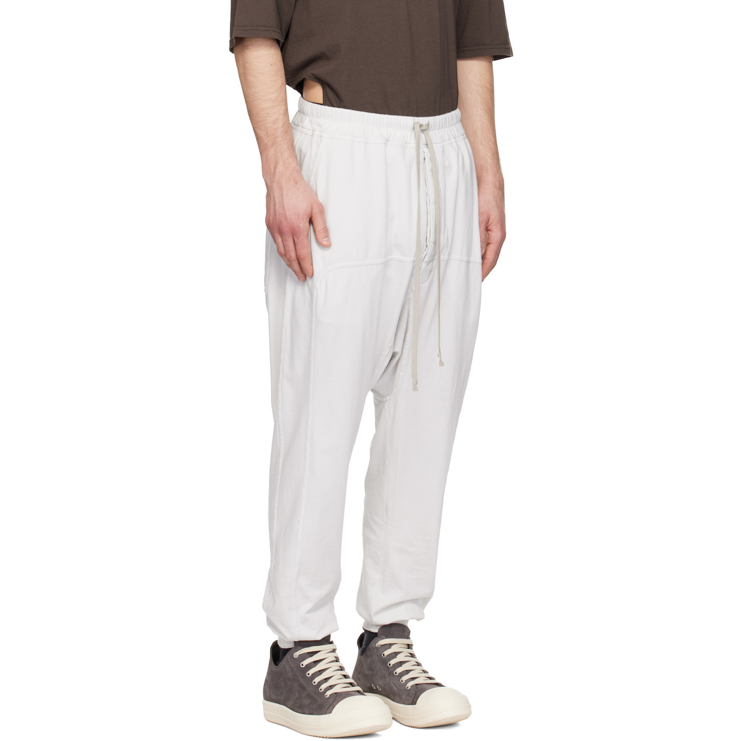  Rick Owens Drkshdw Off-white Temple Drawstring Lounge Pants 