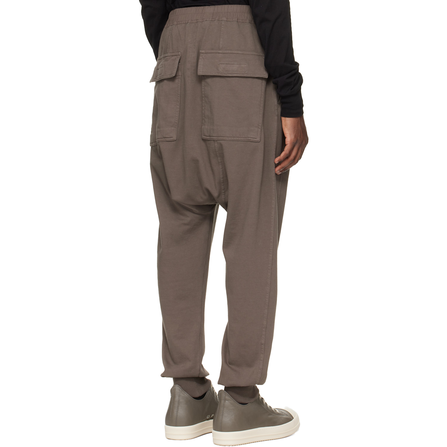  Rick Owens Drkshdw Gray Temple Drawstring Sweatpants 