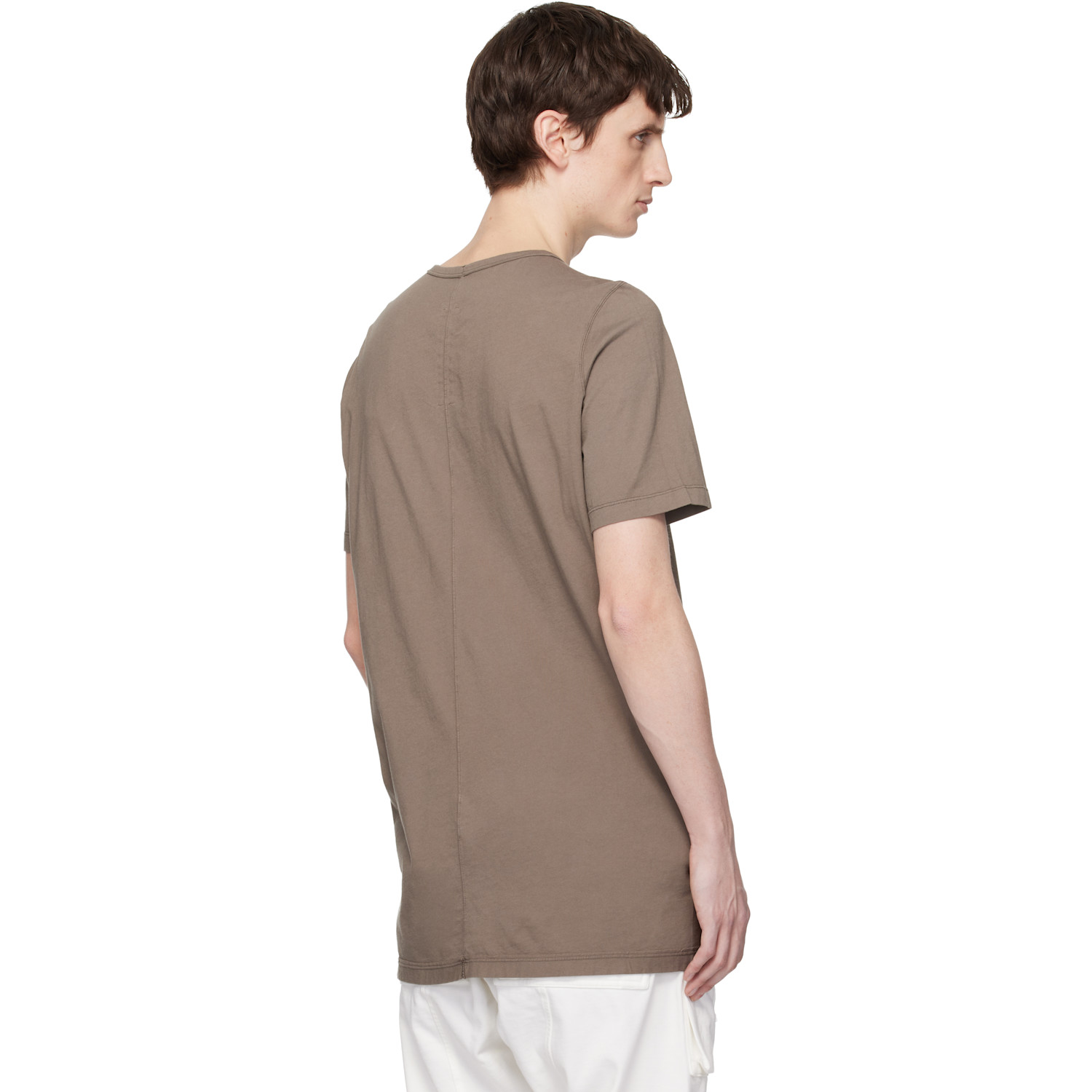  Rick Owens Drkshdw Gray Temple Level T-shirt 