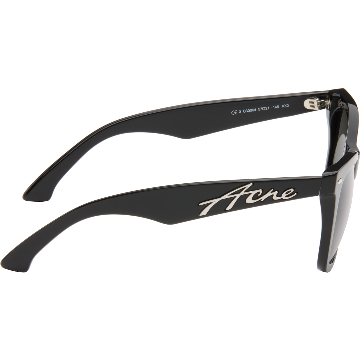  Acne Studios Black Square-frame Sunglasses 