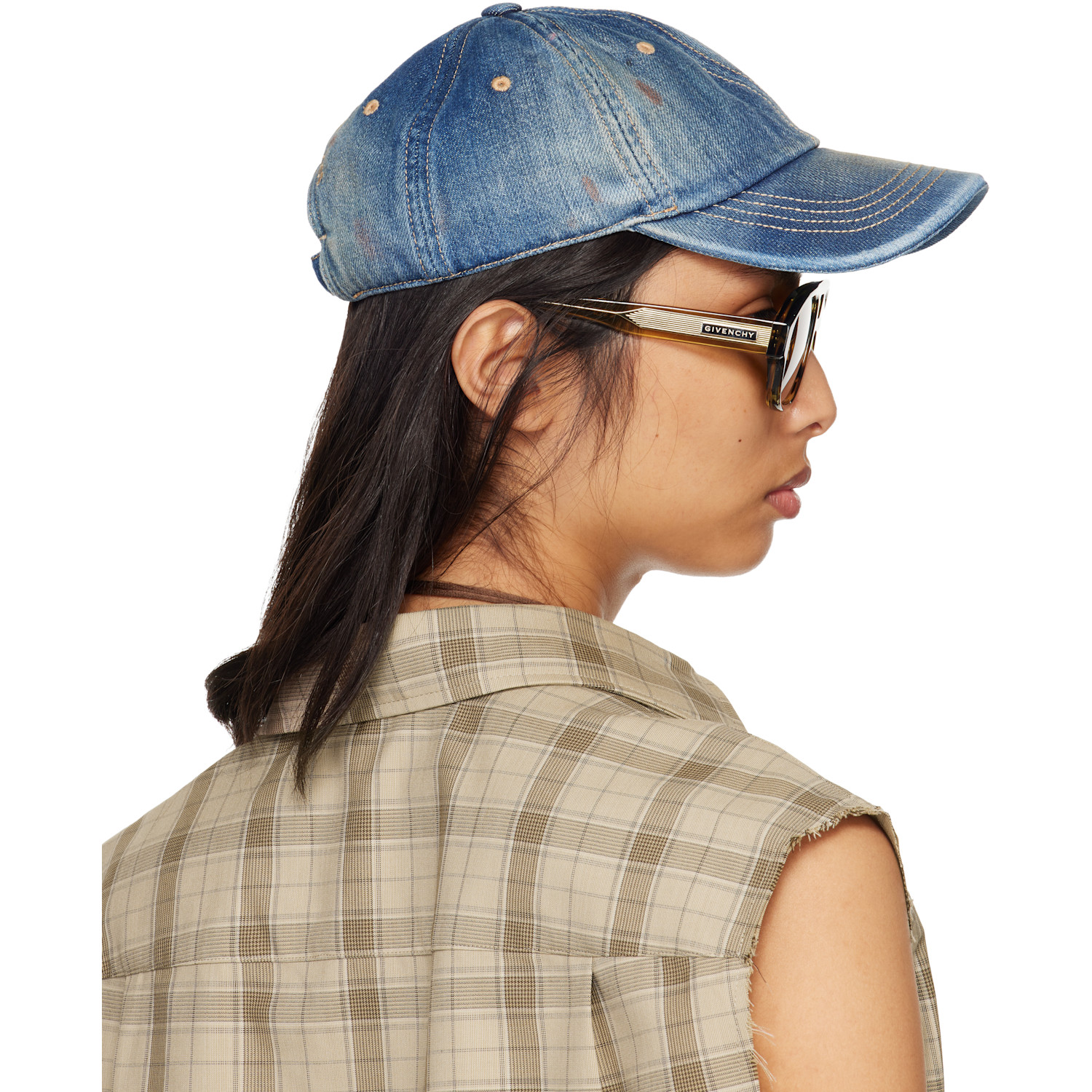  Acne Studios Blue Carily Trafalgar Cap 