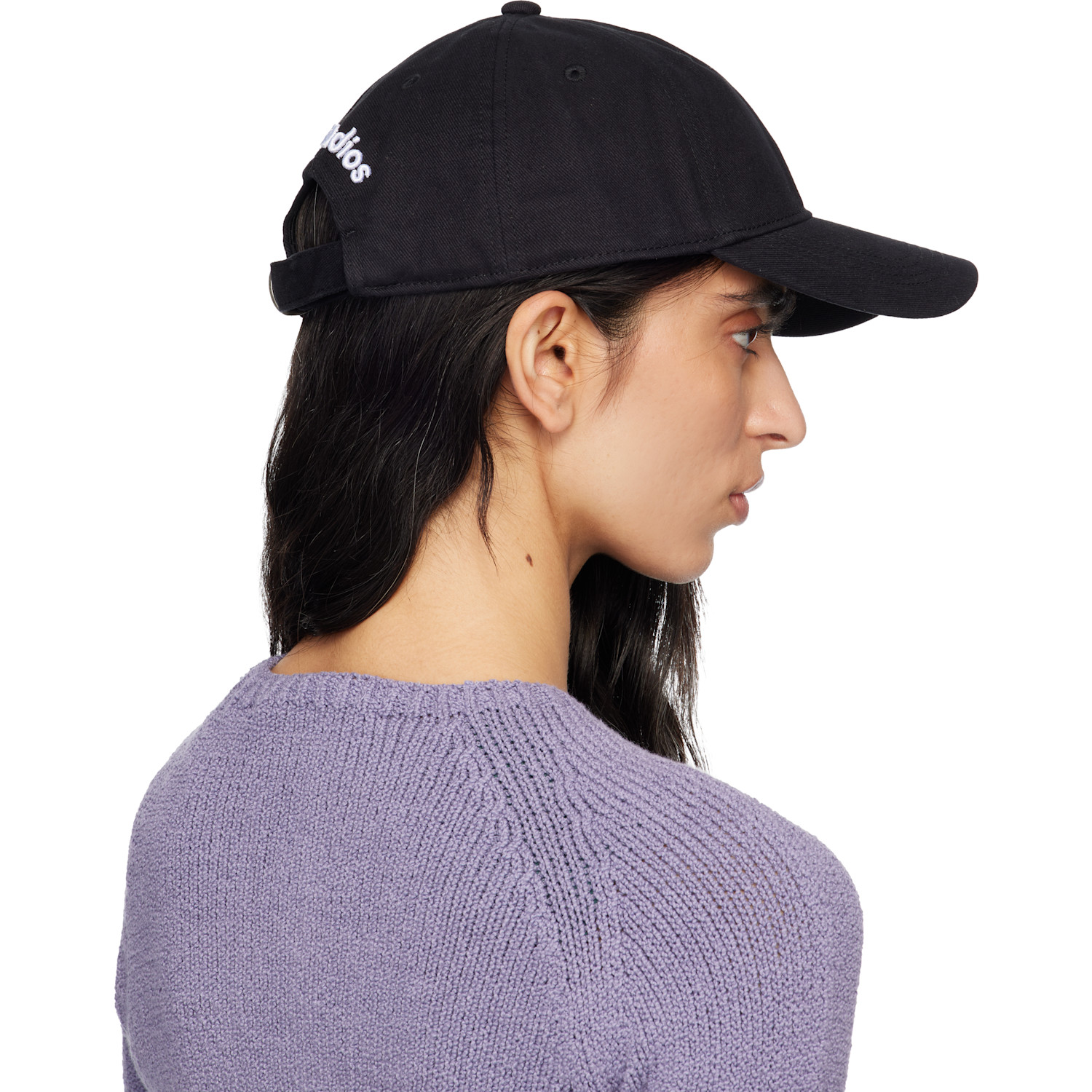  Acne Studios Black Embroidered-logo Cap 