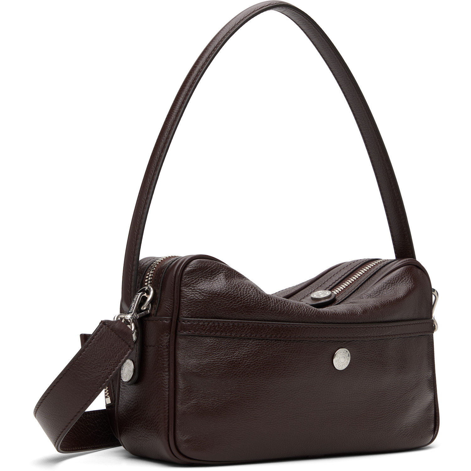  Acne Studios Brown Camero Party Shoulder Bag 