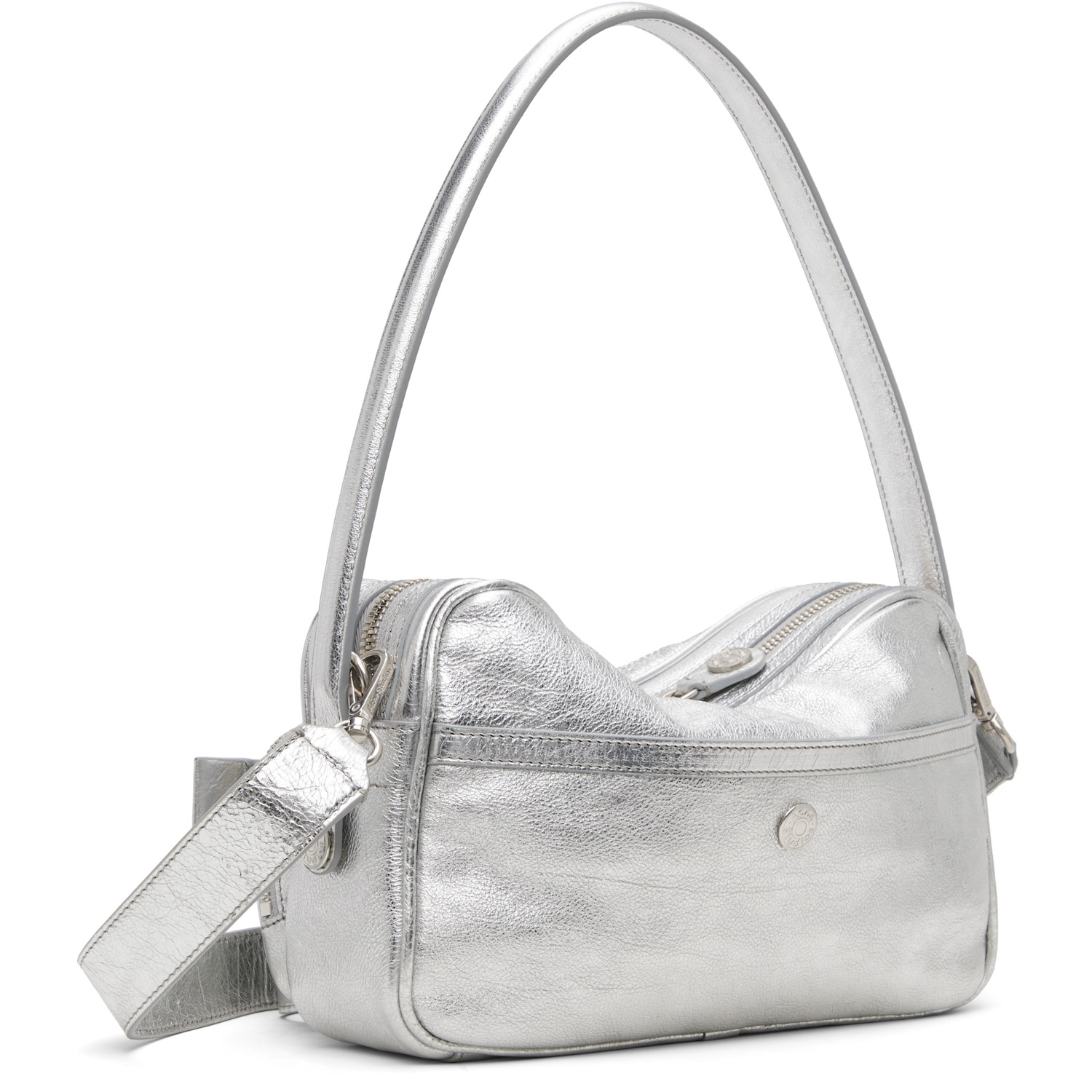  Acne Studios Silver Camero Party Shoulder Bag 