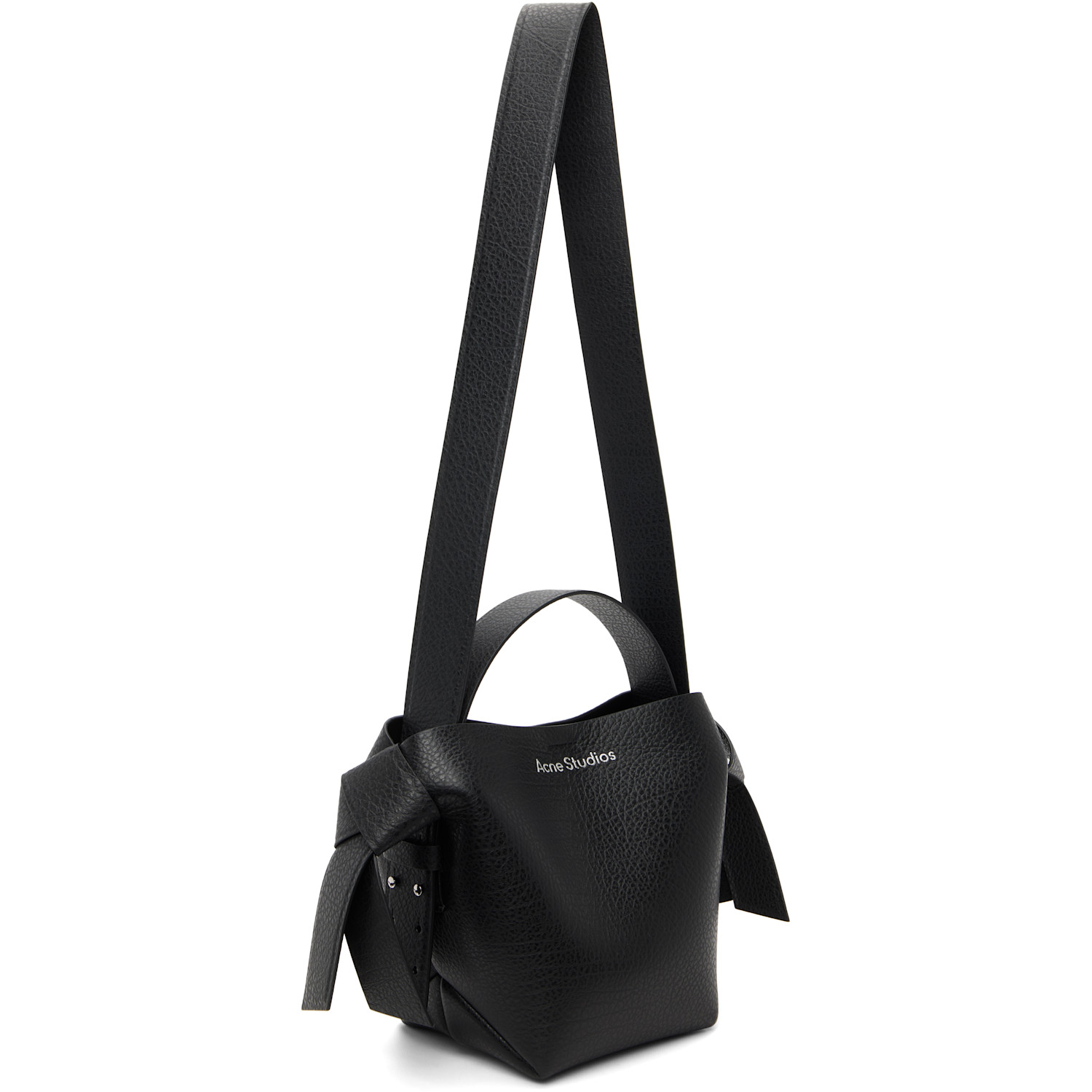  Acne Studios Black Musubi Mini Shoulder Bag 