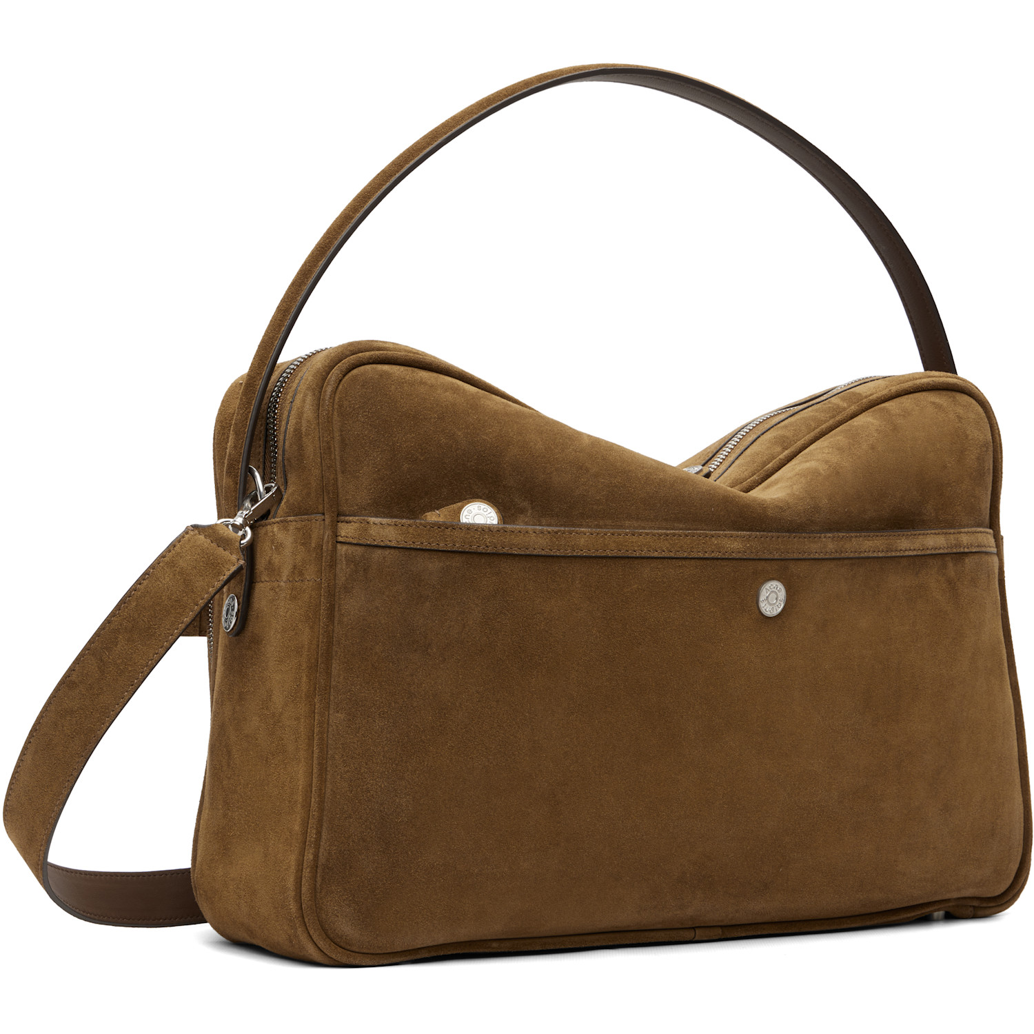 Acne Studios Brown Camero Camera Shoulder Bag 