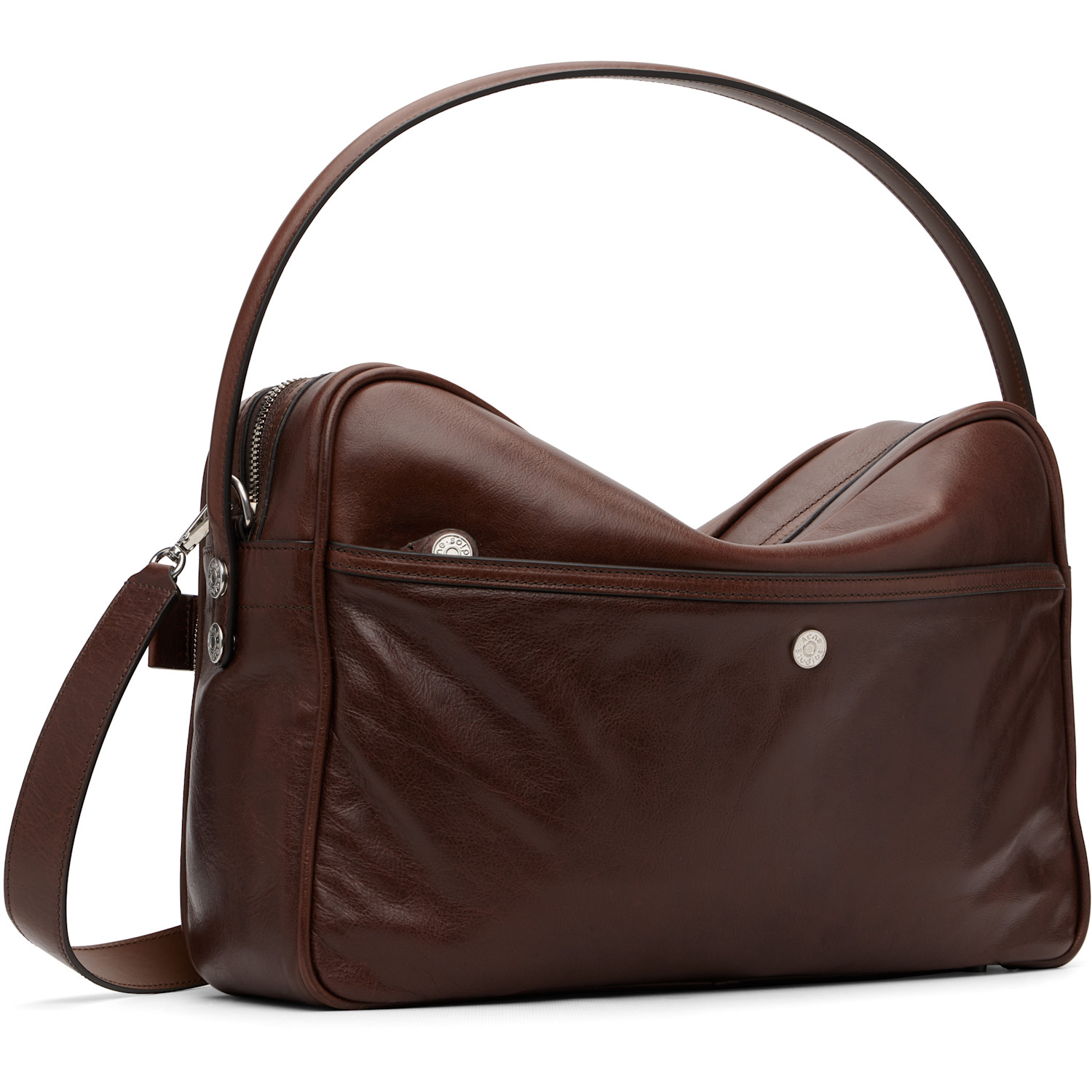  Acne Studios Brown Camero Camera Buckles Bag 
