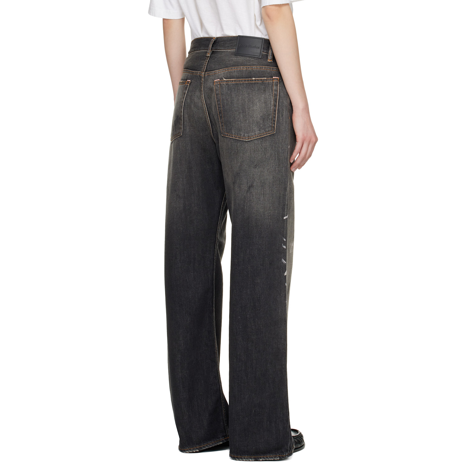  Acne Studios Black 2021f Regular Fit Jeans 