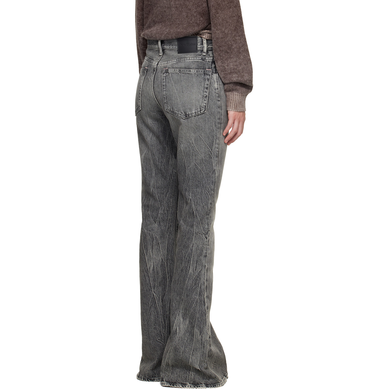  Acne Studios Gray 2025f Fitted Jeans 