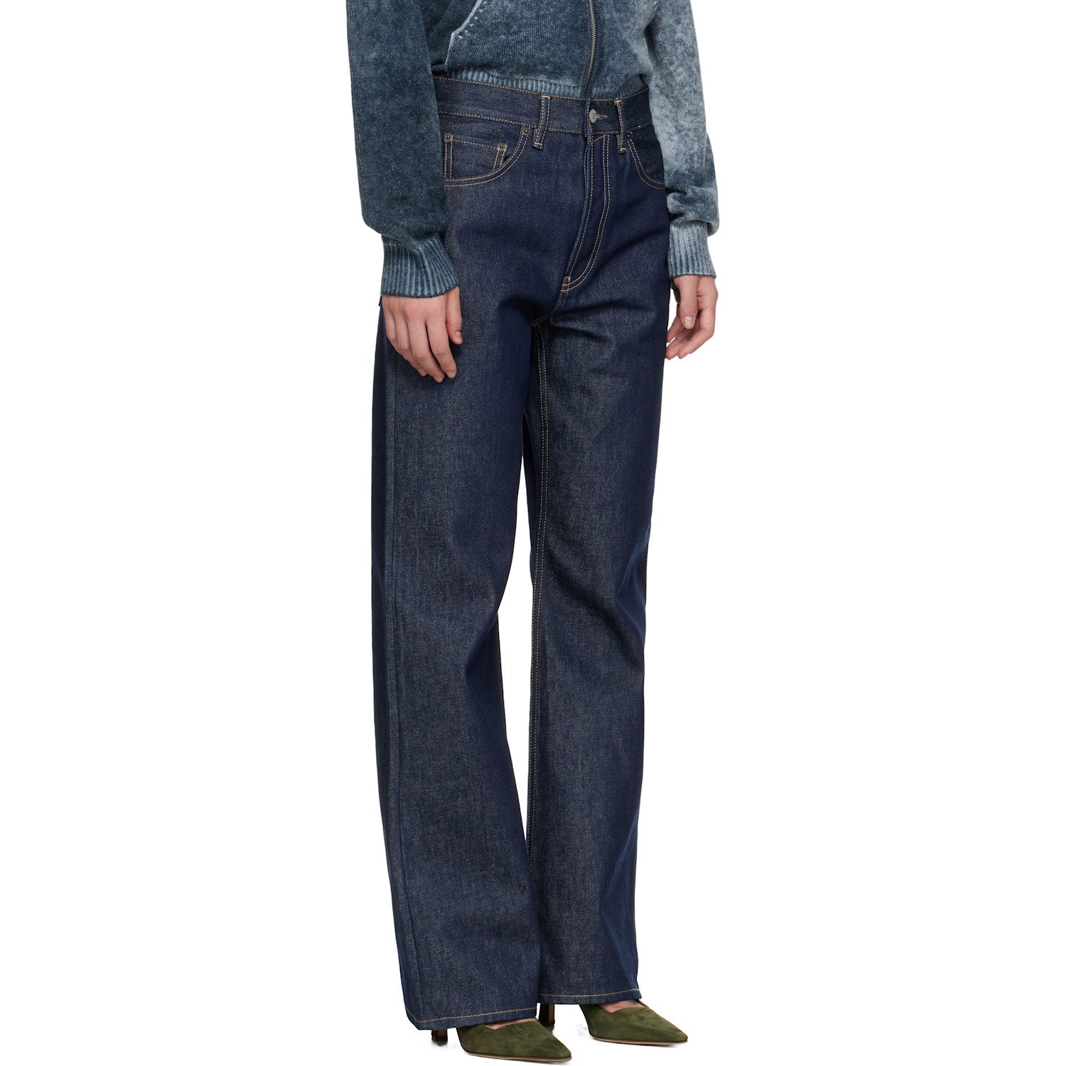  Acne Studios Indigo 2021f Regular Fit Jeans 