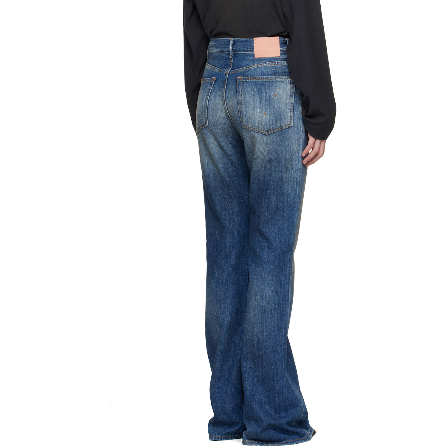  Acne Studios Blue 2025f Fitted Jeans 