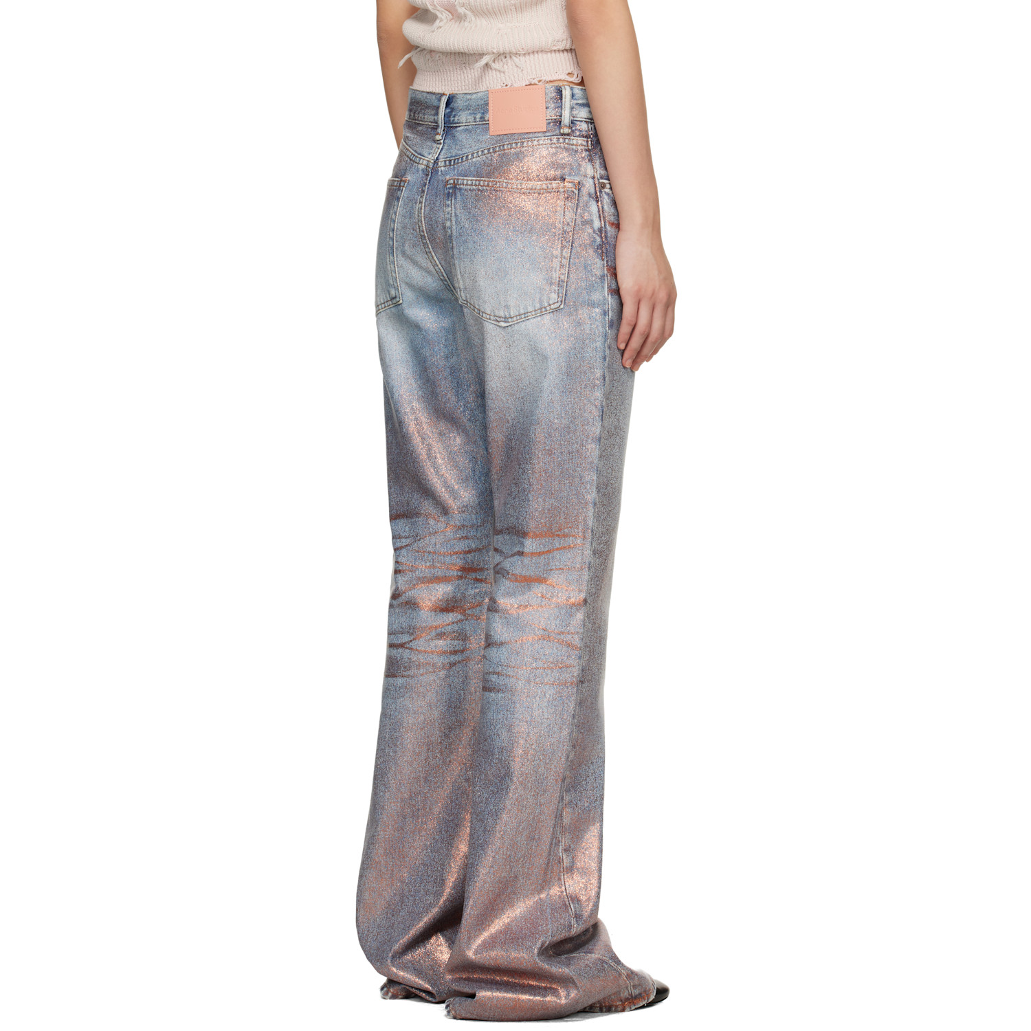  Acne Studios Blue Fitted 2025f Jeans 
