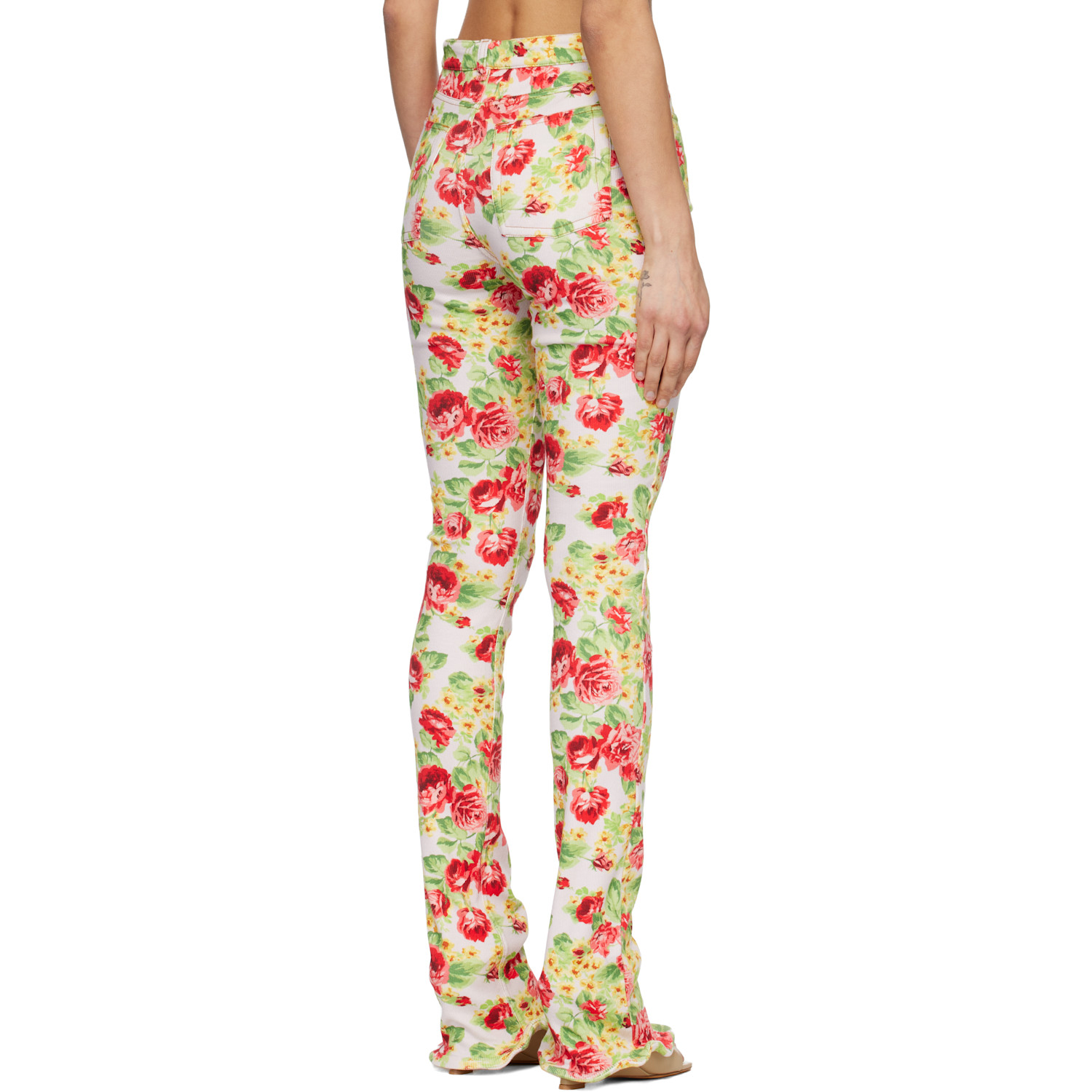  Acne Studios Multicolor Printed Casual Leggings 