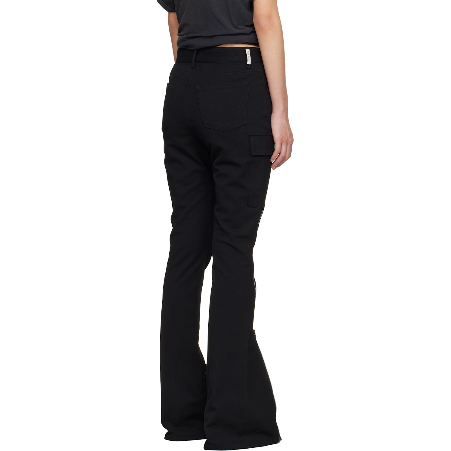  Acne Studios Black Twill Suit Trousers 