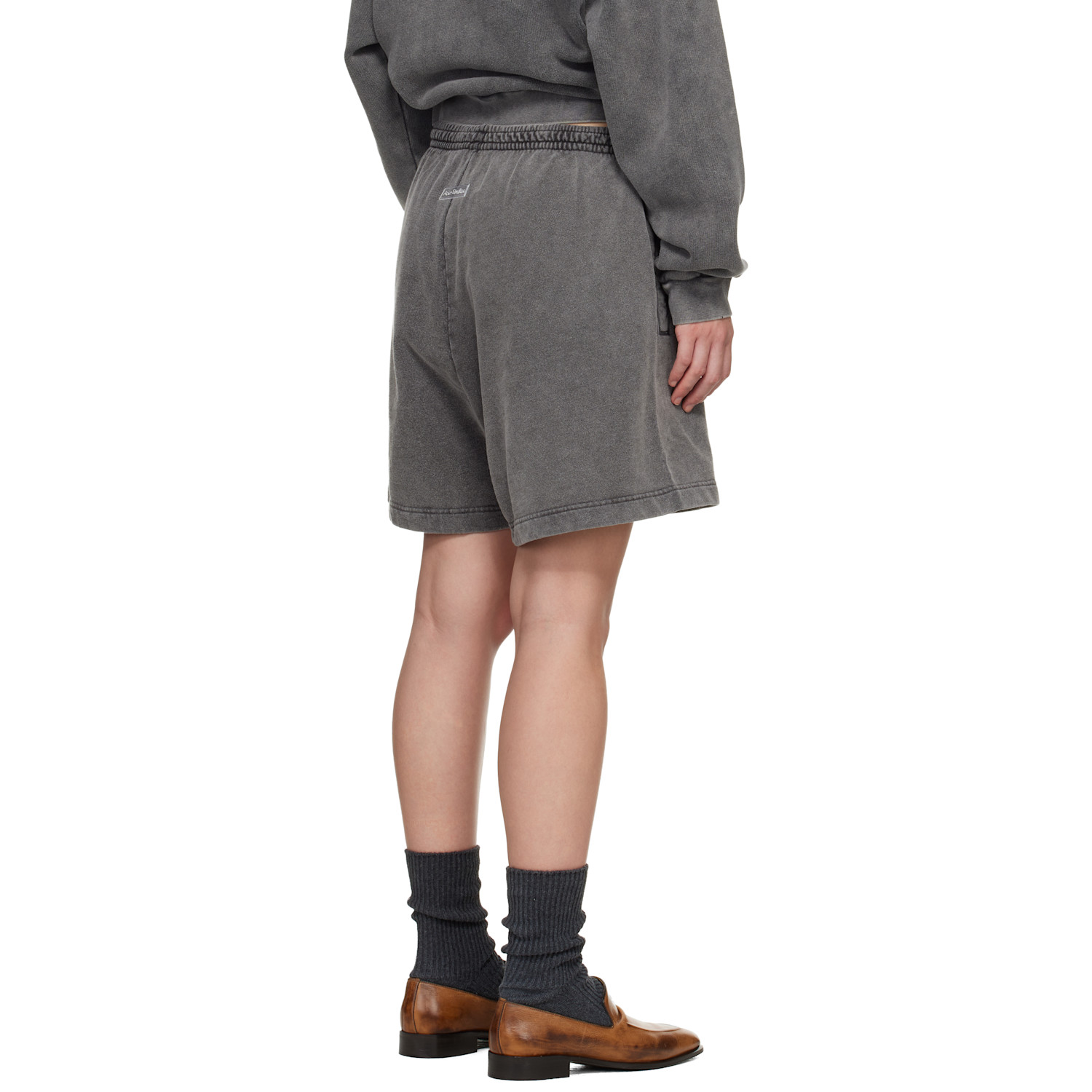  Acne Studios Gray Cotton Shorts 