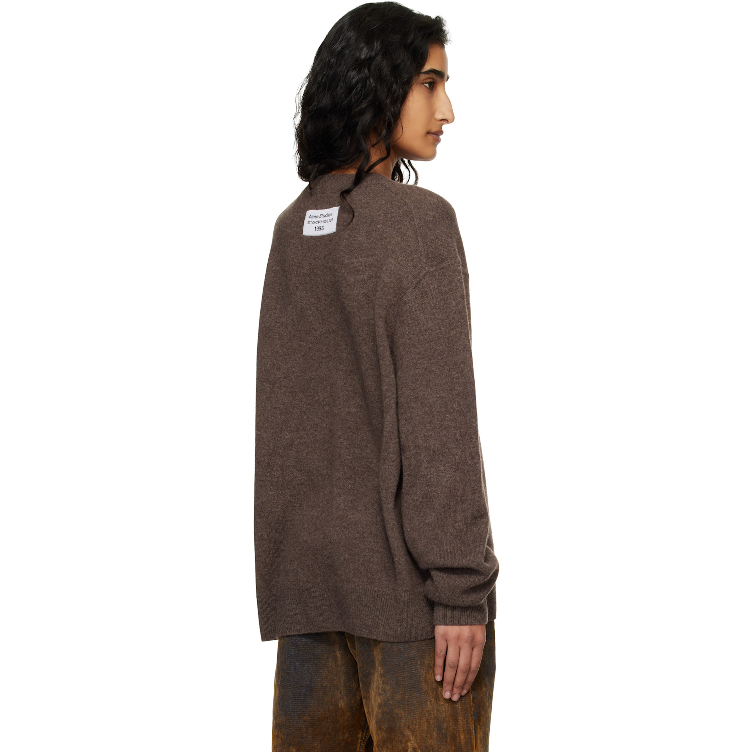  Acne Studios Brown Cashmere Sweater 
