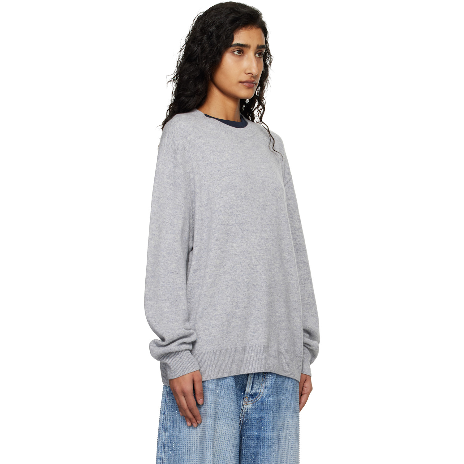  Acne Studios Gray Cashmere Sweater 