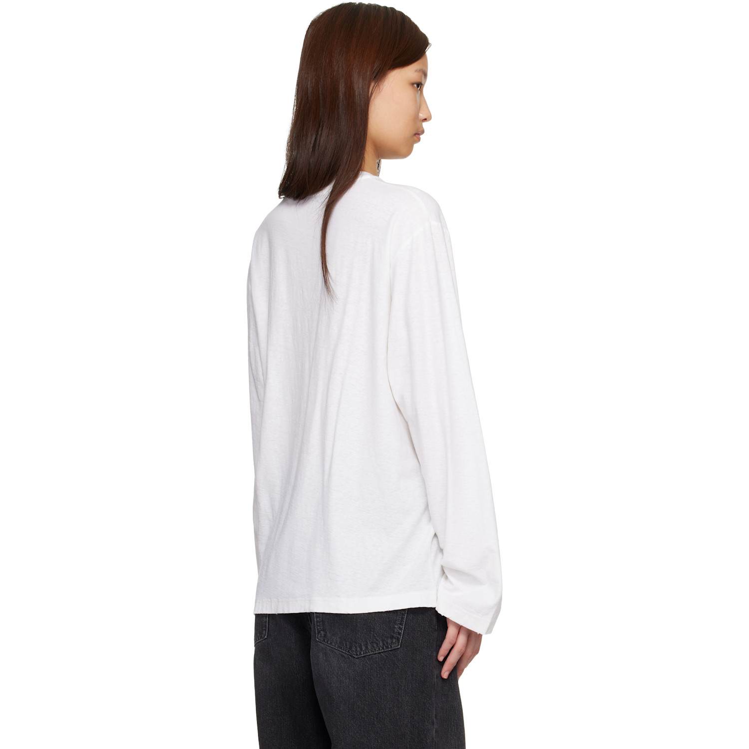  Acne Studios White Logo T-shirt 