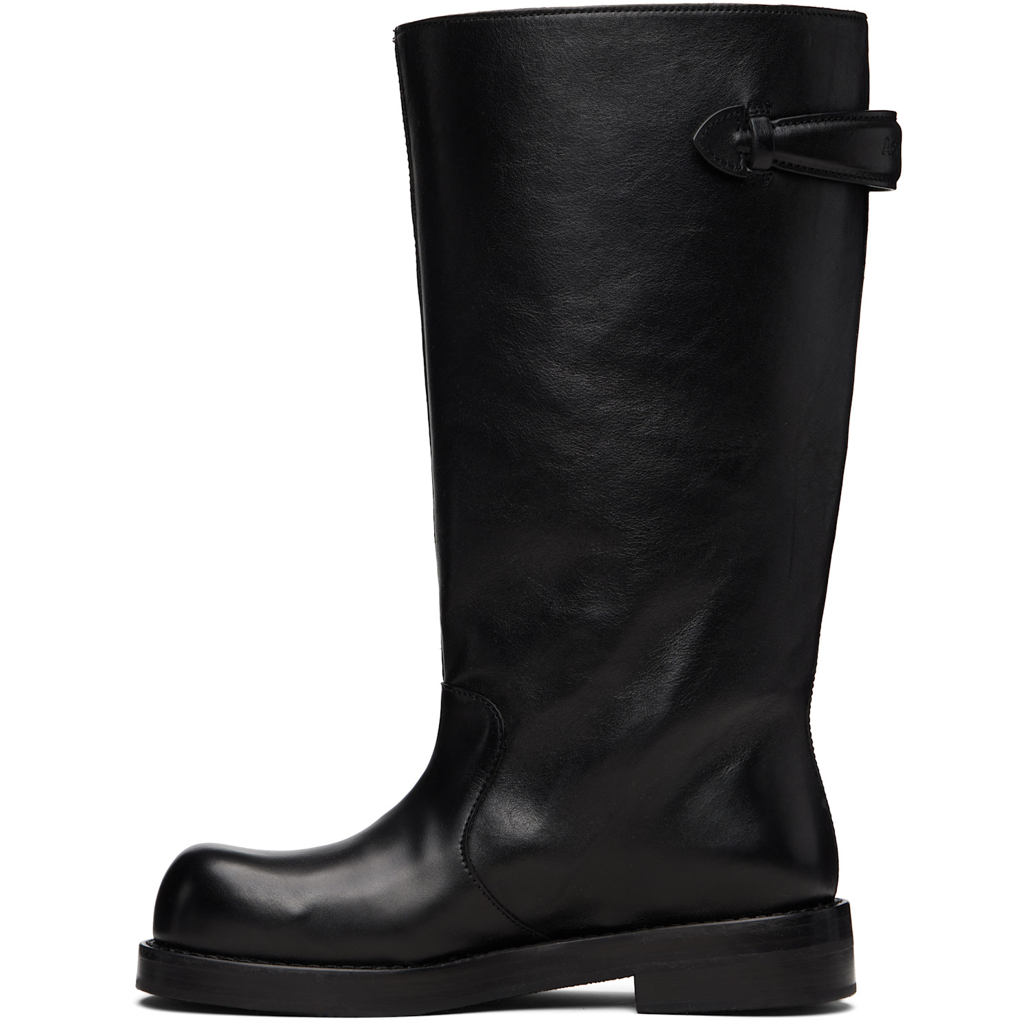  Acne Studios Black Leather Boots 