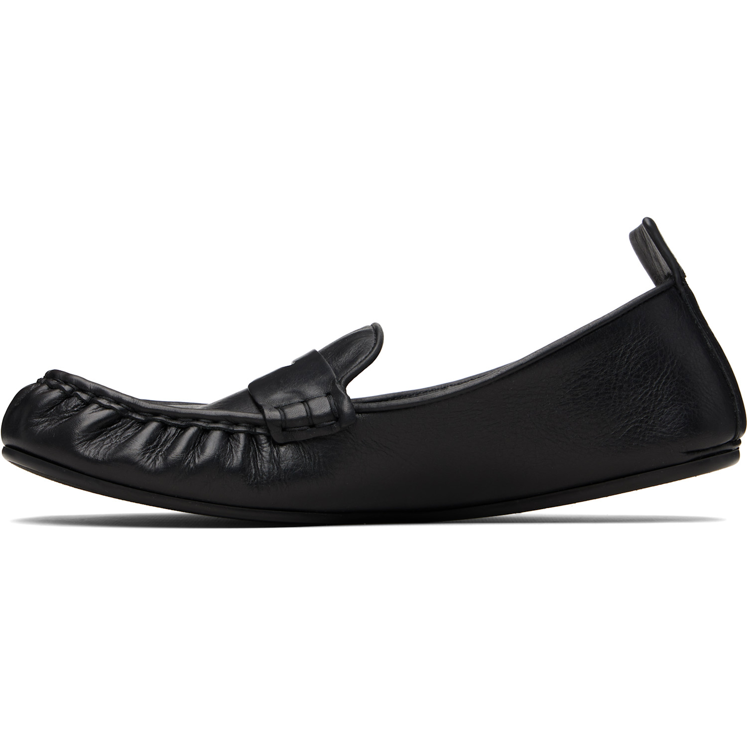  Acne Studios Black Leather Loafers 