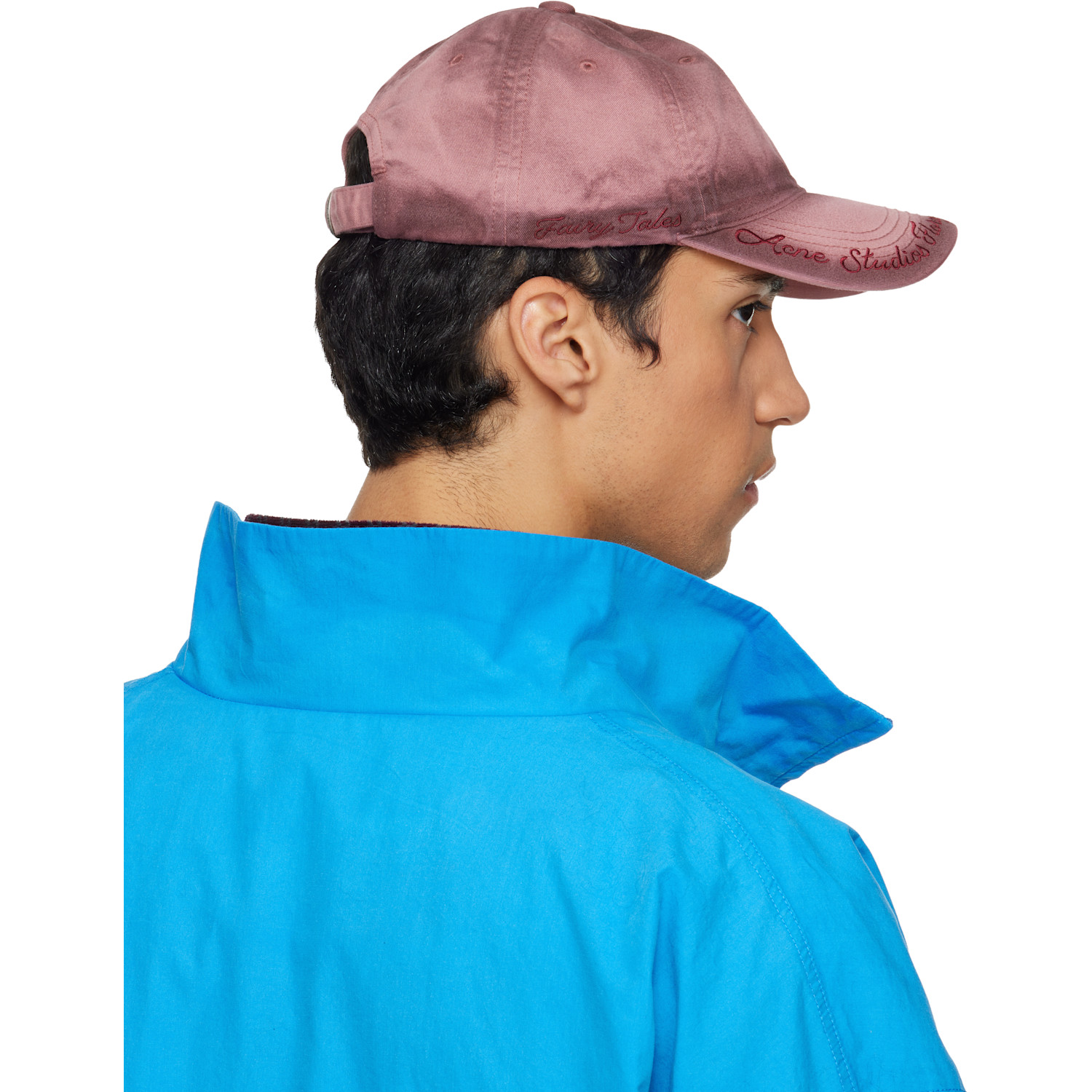  Acne Studios Pink Logo Cap 