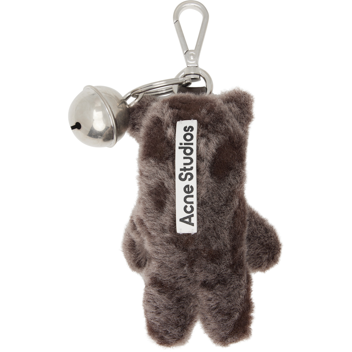  Acne Studios Brown Teddy Bear Keychain 