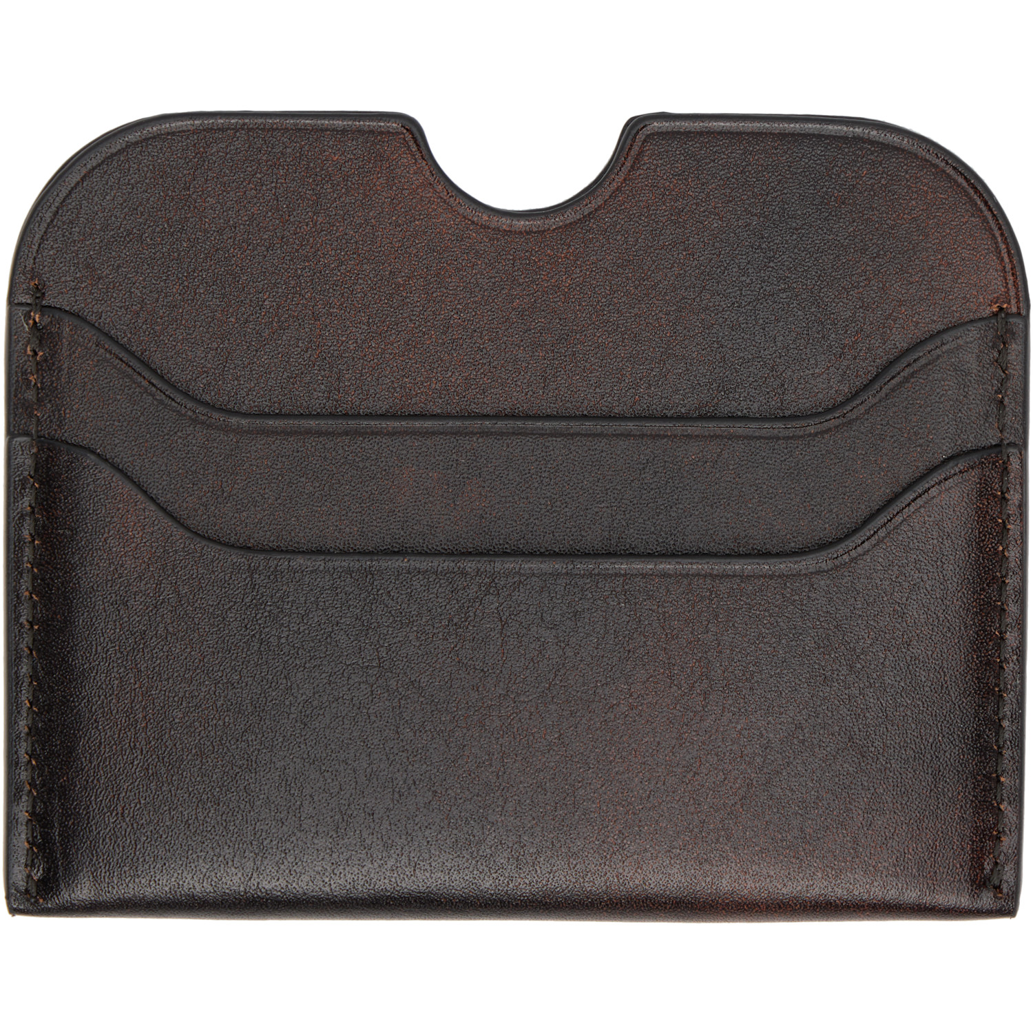  Acne Studios Brown Leather Card Holder 
