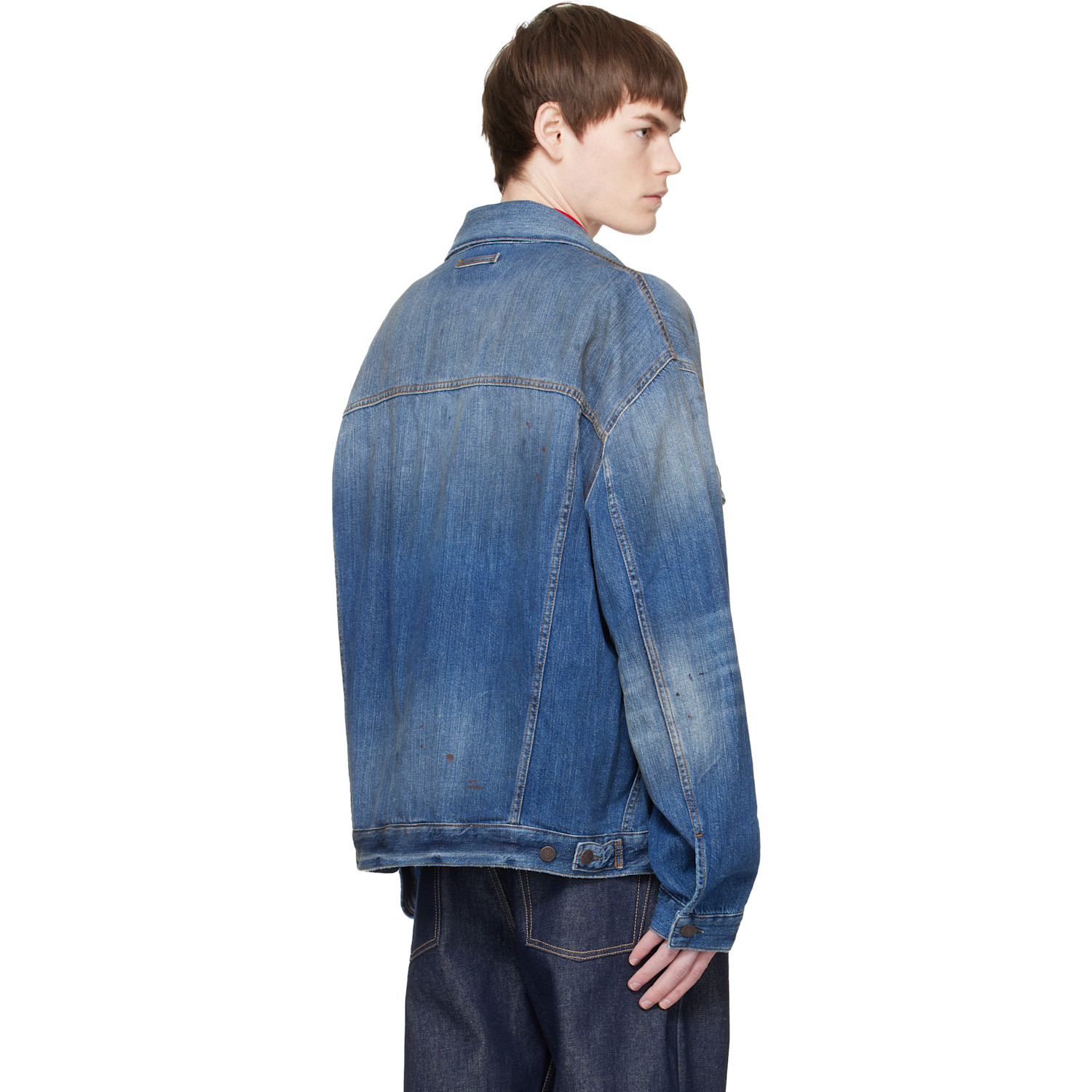  Acne Studios Blue Robert Trafalgar Denim Jacket 