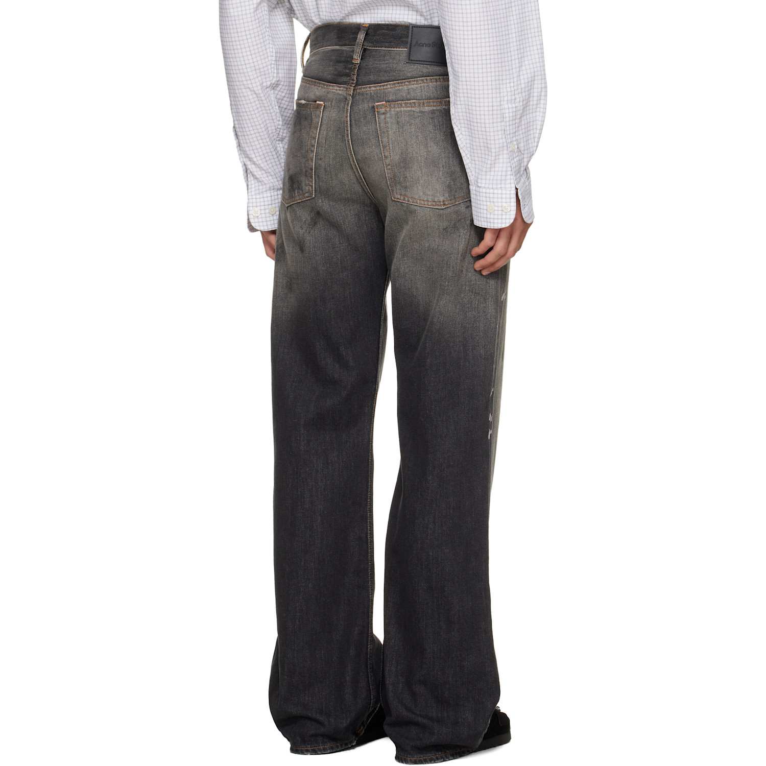  Acne Studios Gray Regular Fit 2021m Jeans 