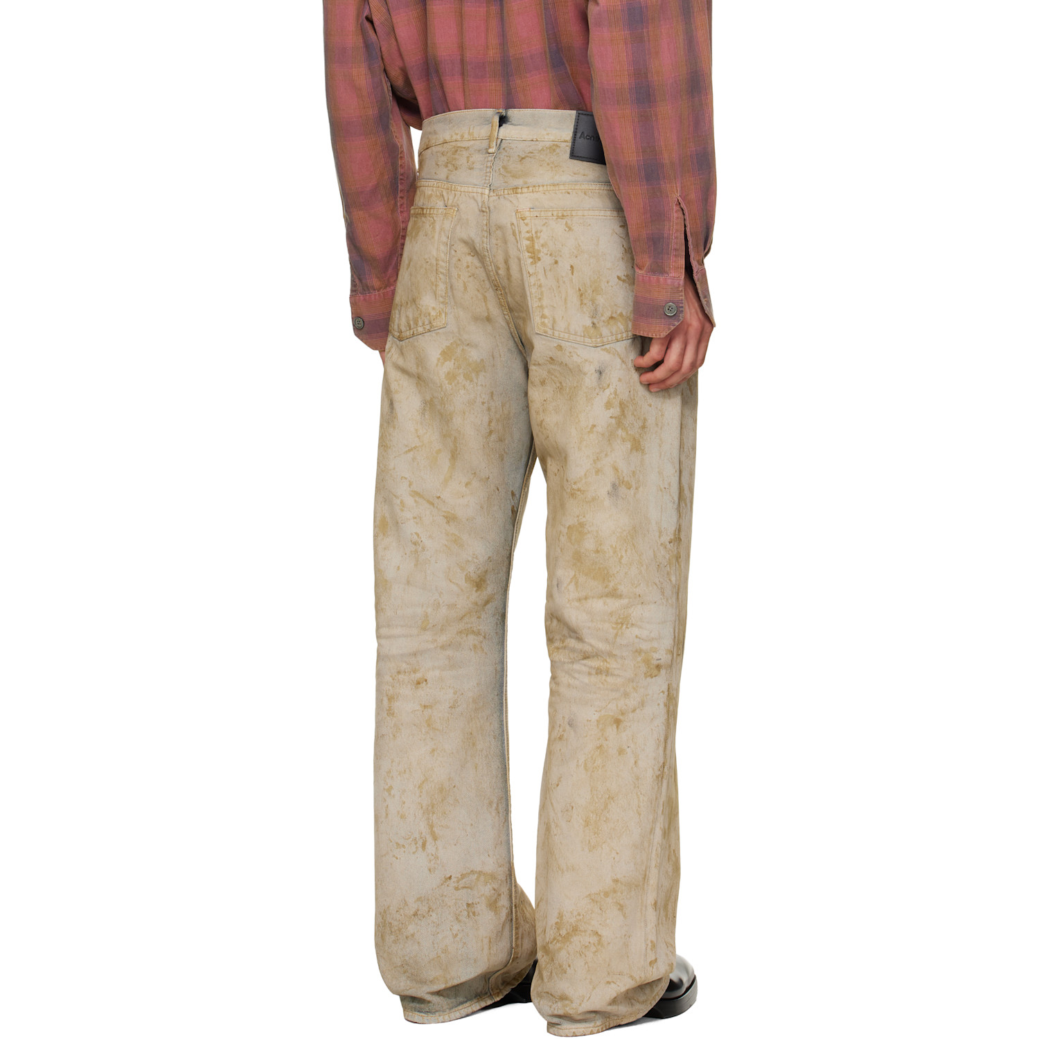  Acne Studios Beige Regular Fit 2021m Jeans 