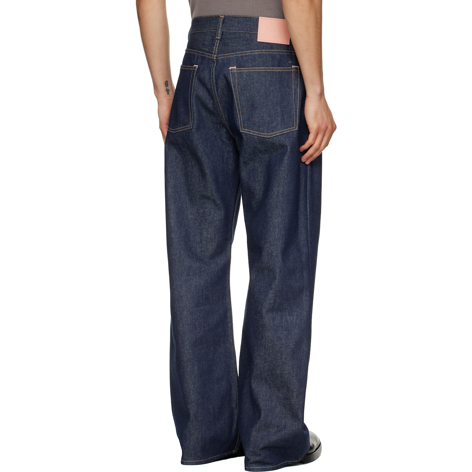  Acne Studios Navy Regular Fit 2021m Jeans 