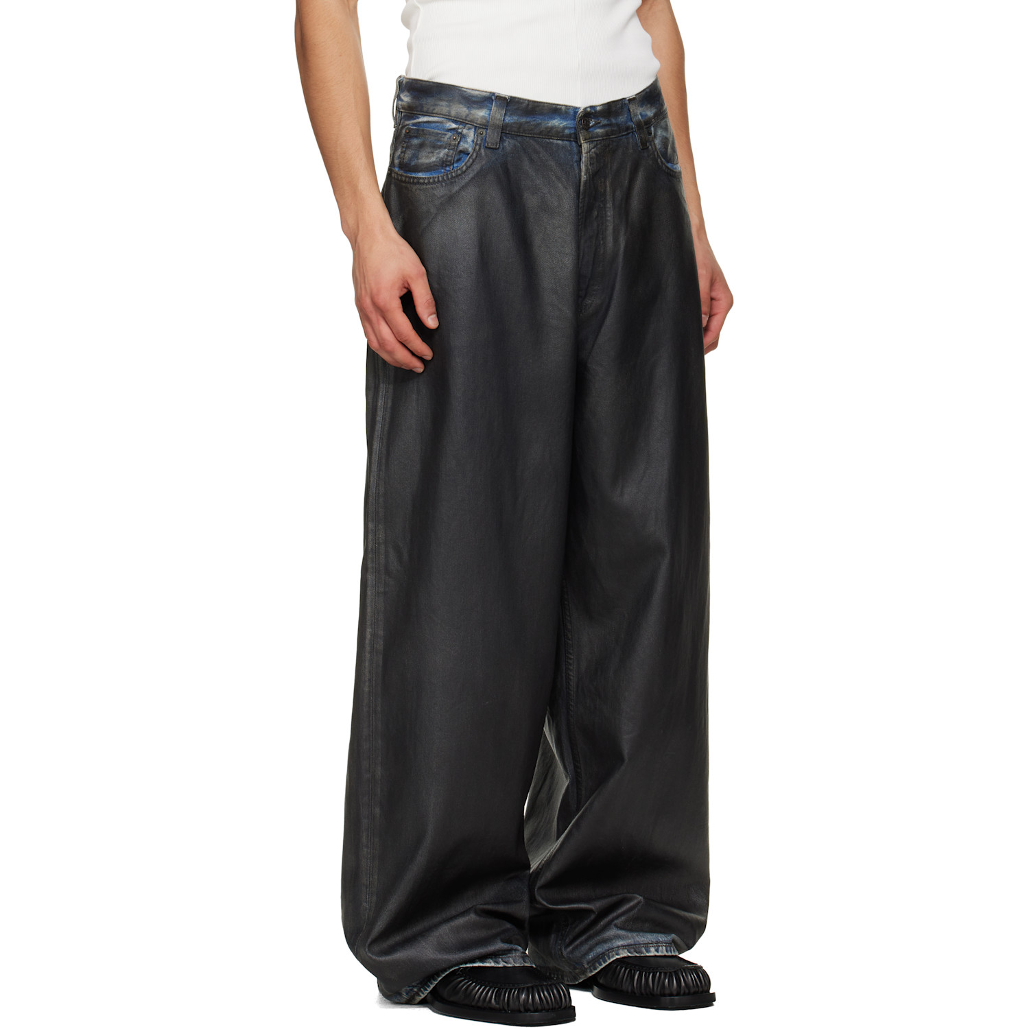  Acne Studios Black Loose Fit 2023 Jeans 