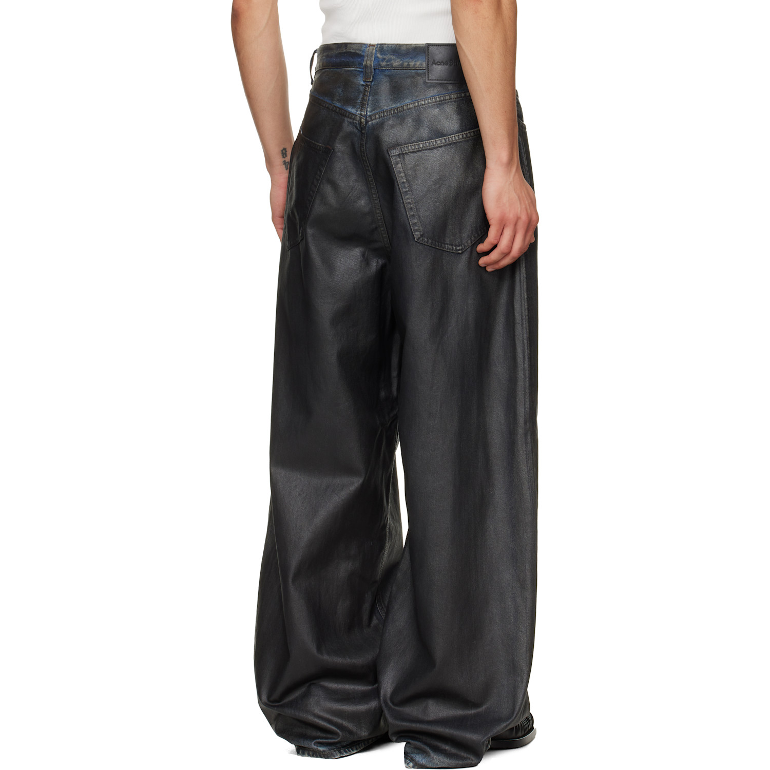  Acne Studios Black Loose Fit 2023 Jeans 