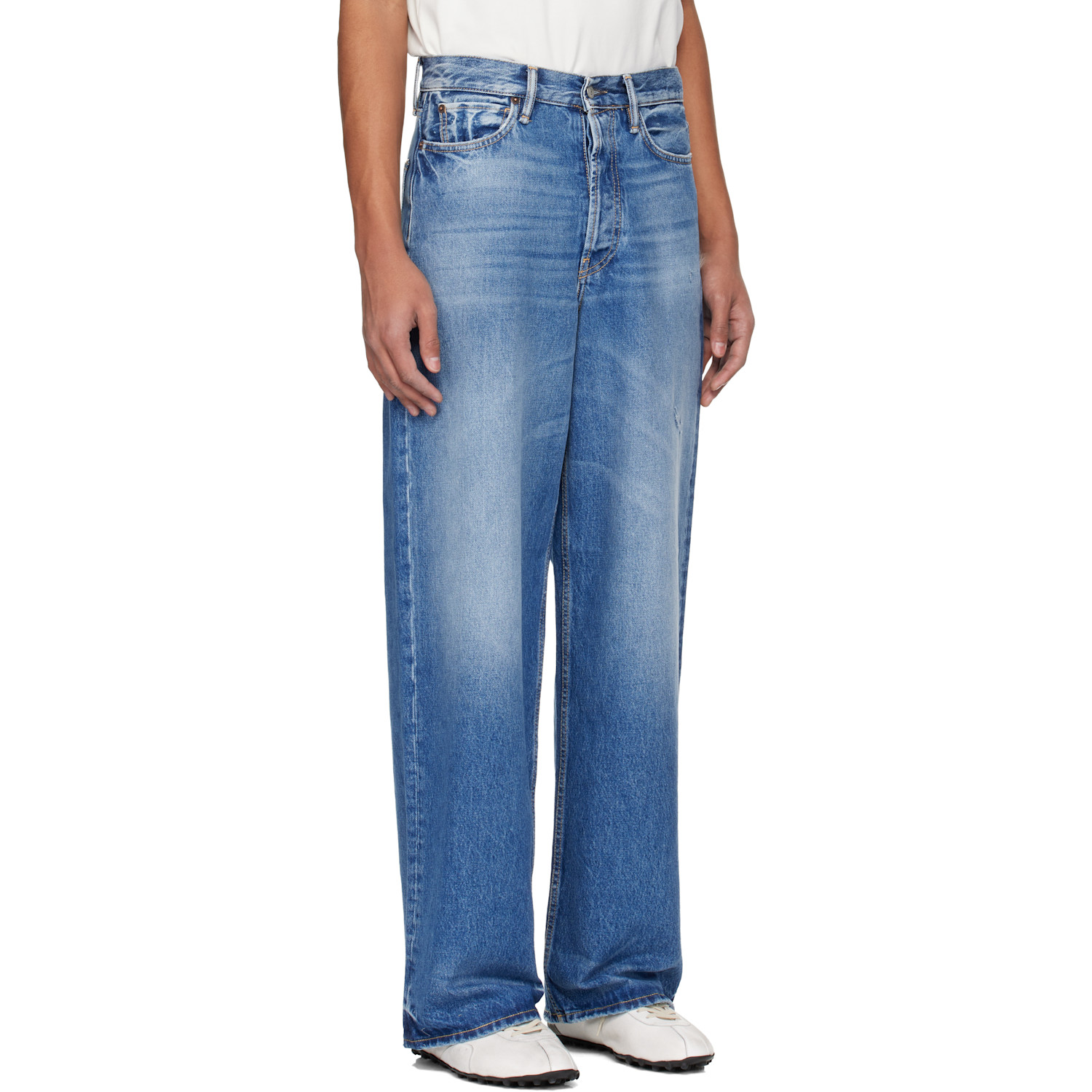  Acne Studios Blue 1981 Loose Fit Jeans 