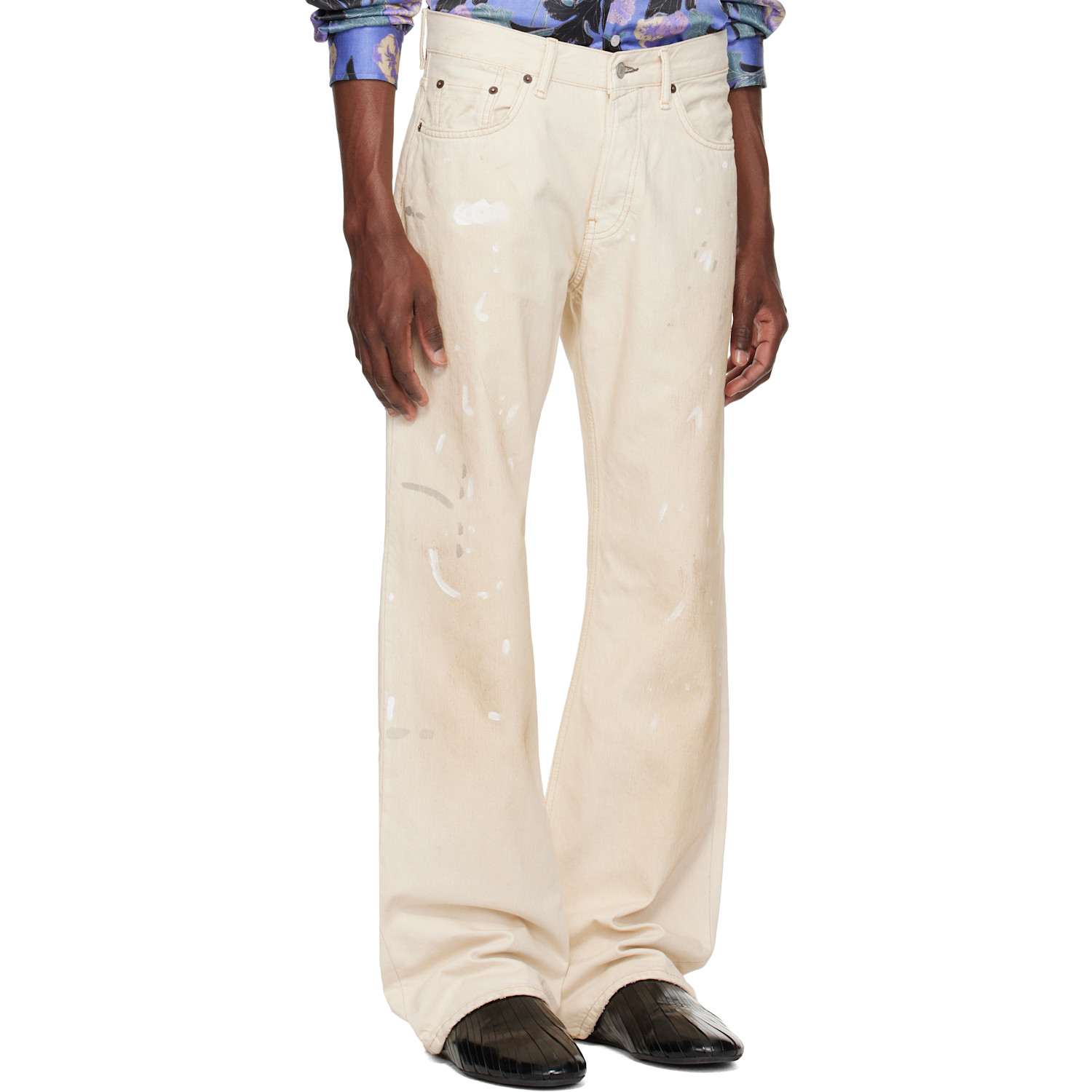  Acne Studios Off-white Regular Fit 2010m Jeans 