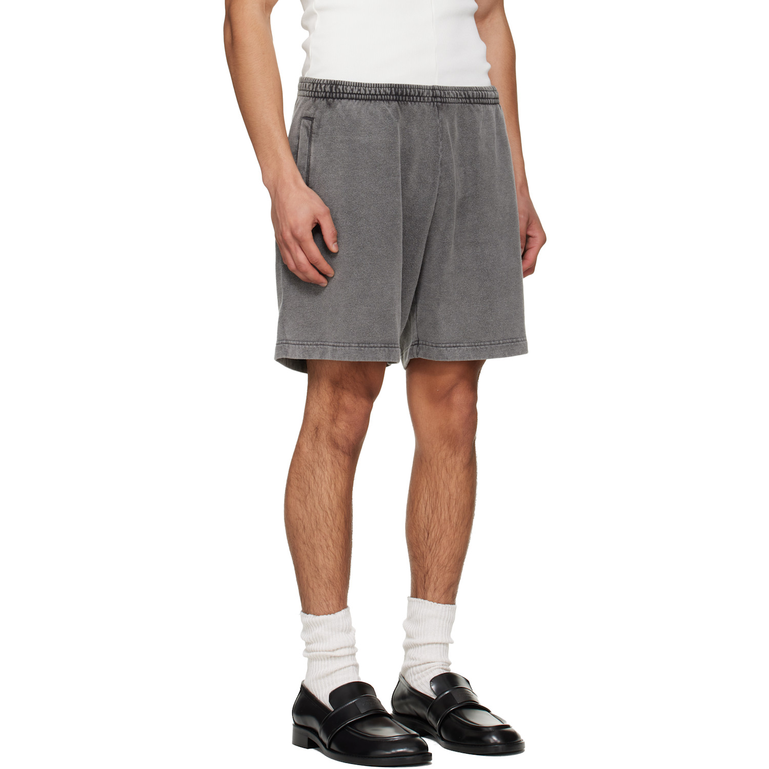  Acne Studios Gray Cotton Shorts 