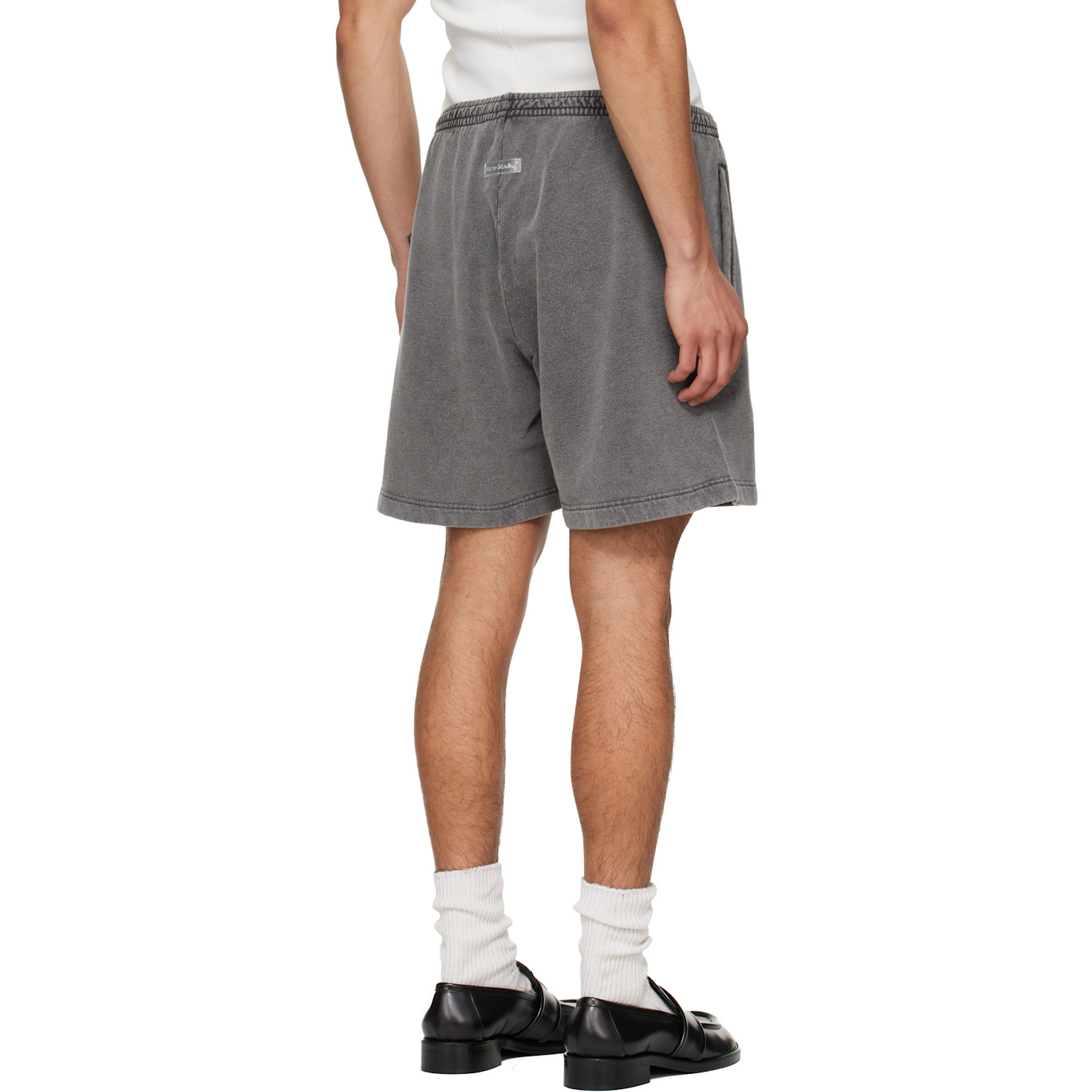 Acne Studios Gray Cotton Shorts 