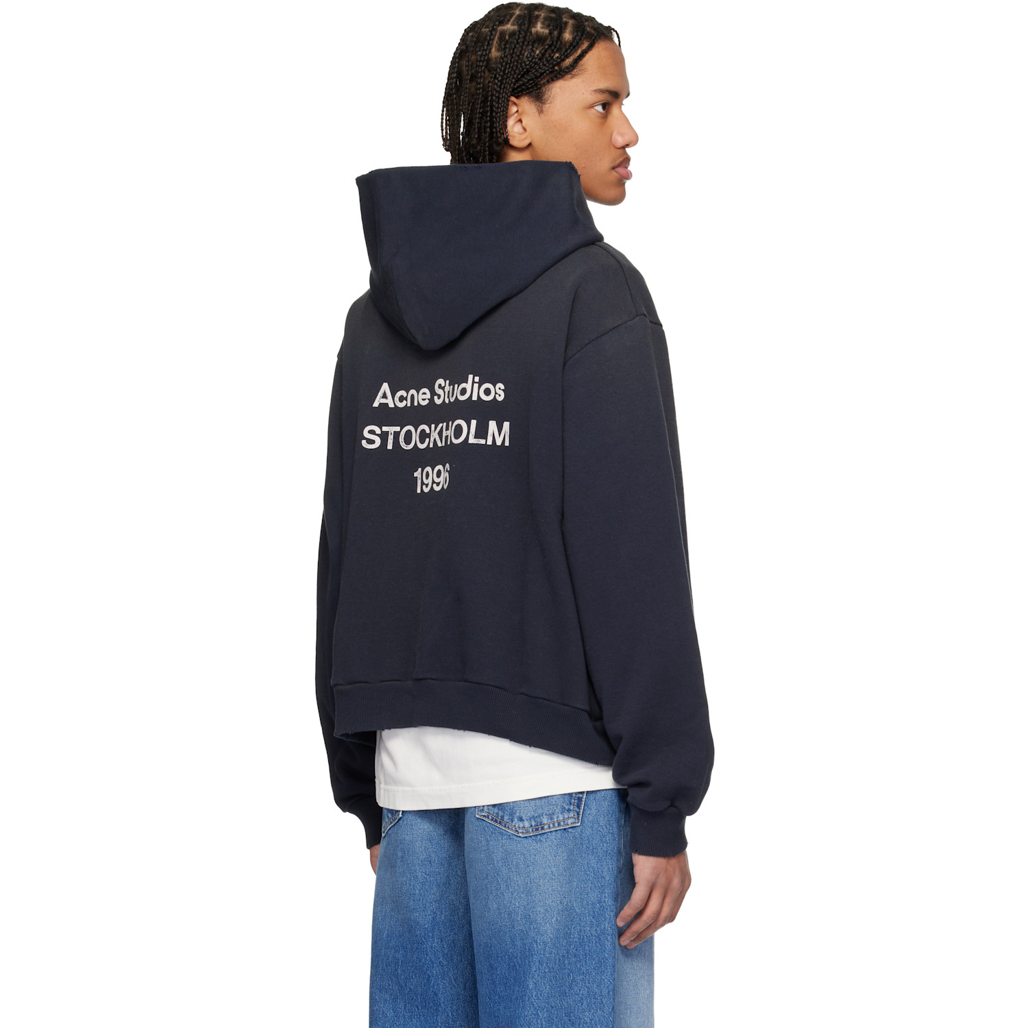 Acne Studios Black Logo Hoodie 