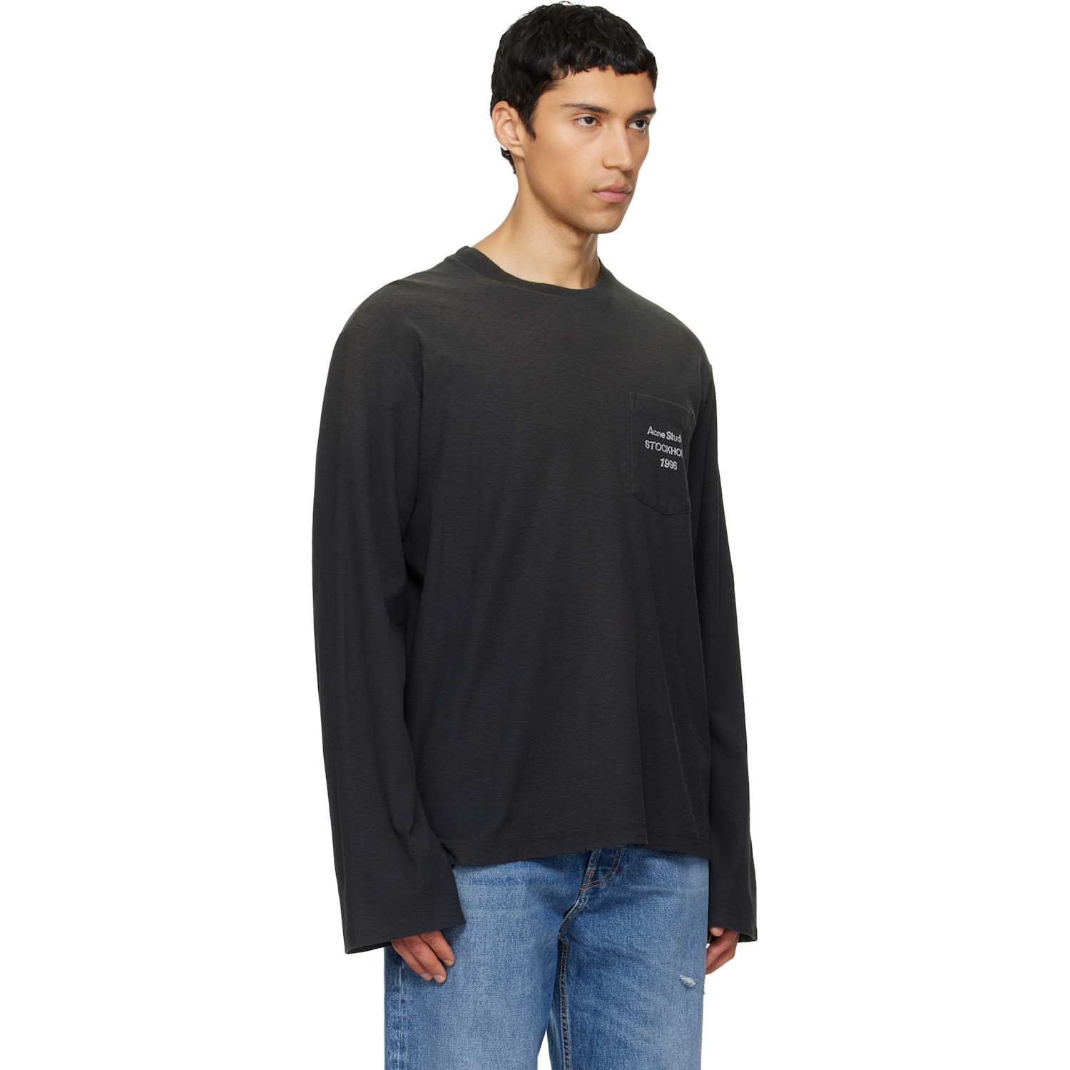  Acne Studios Black Logo T-shirt 