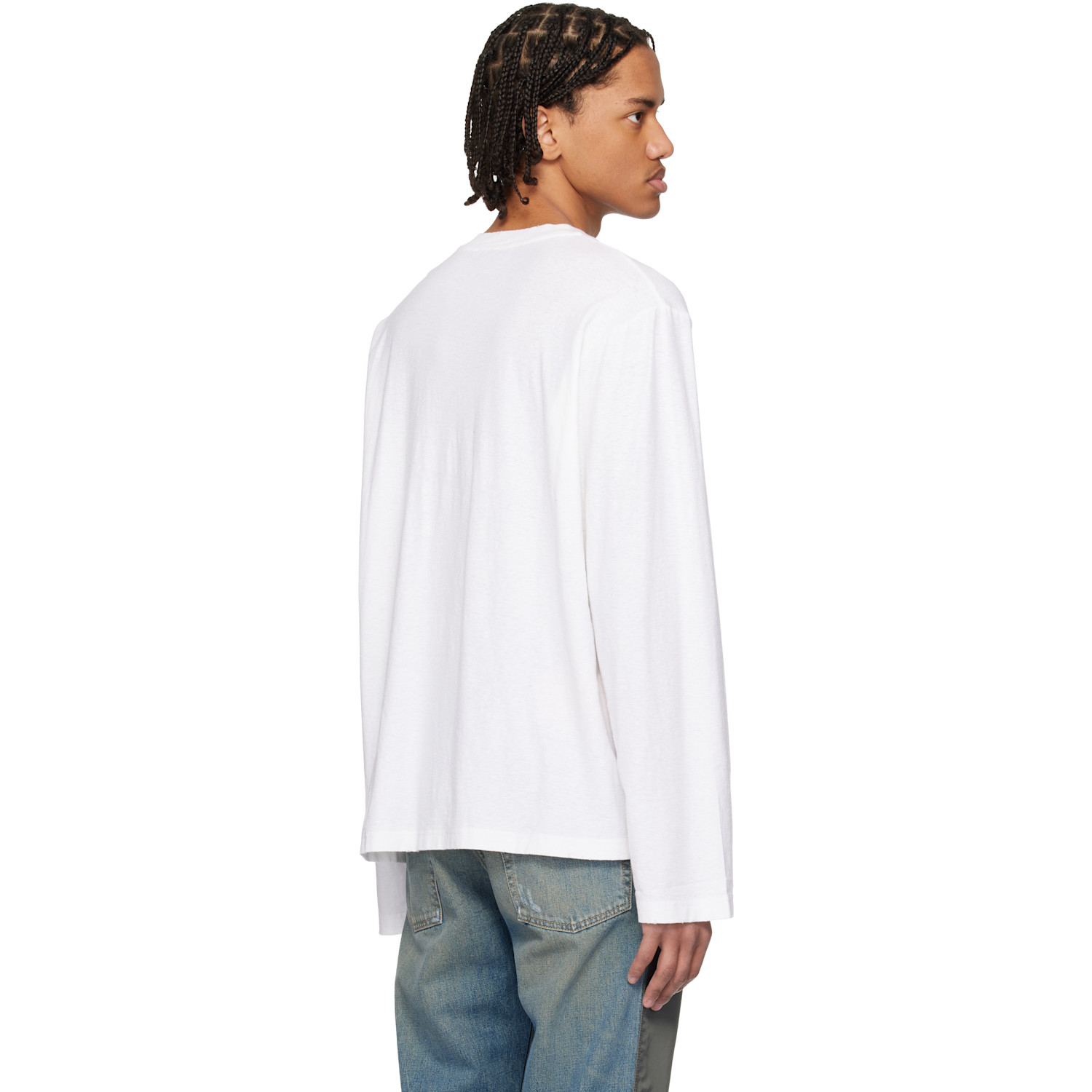  Acne Studios White Logo T-shirt 